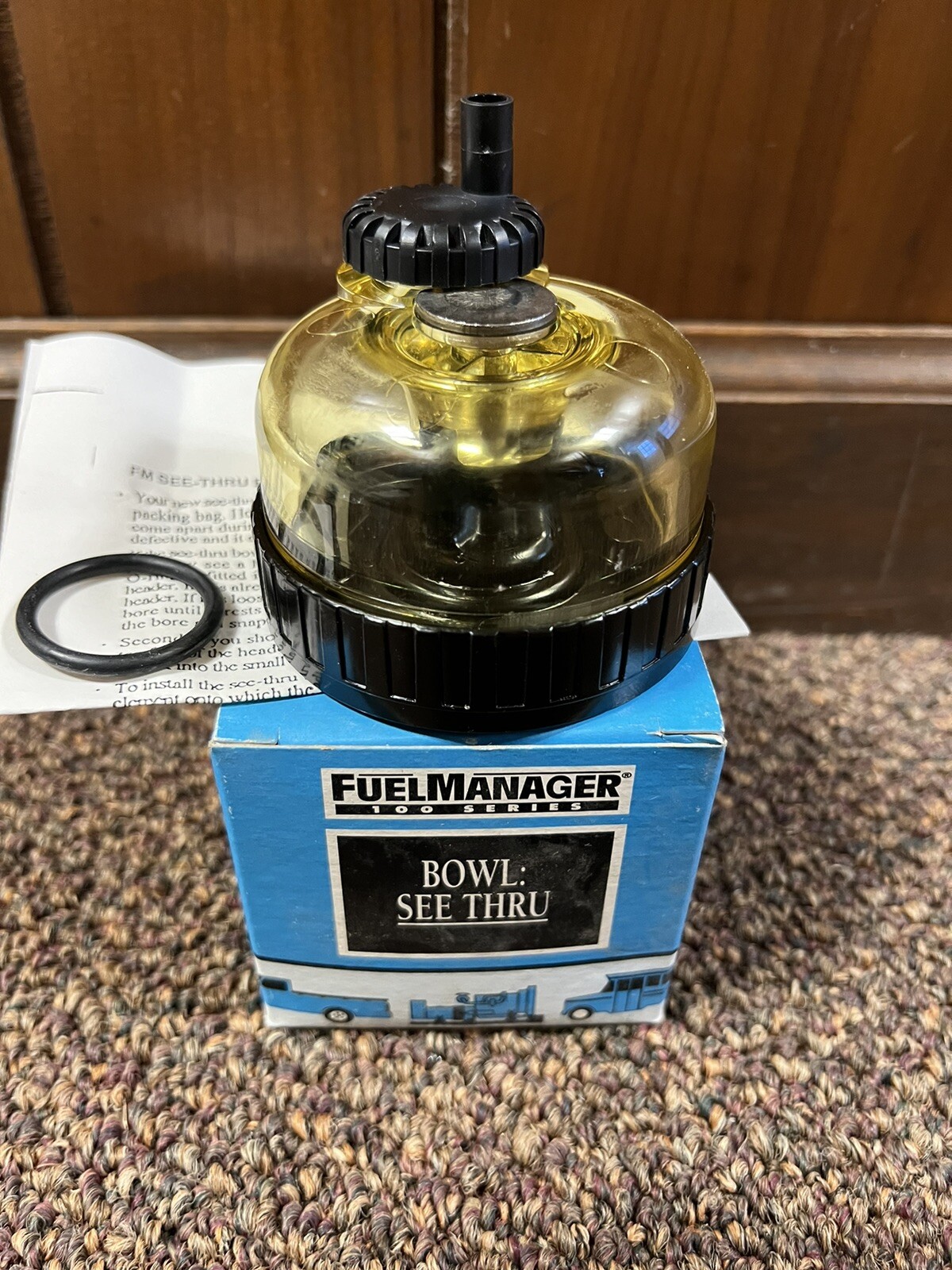 New Stanadyne Fuel Manager 29899 Diesel Fuel Bowl Water Separator FM100 New Stanadyne Fuel Manager 29899 Diesel Fuel Bowl Water Separator FM100