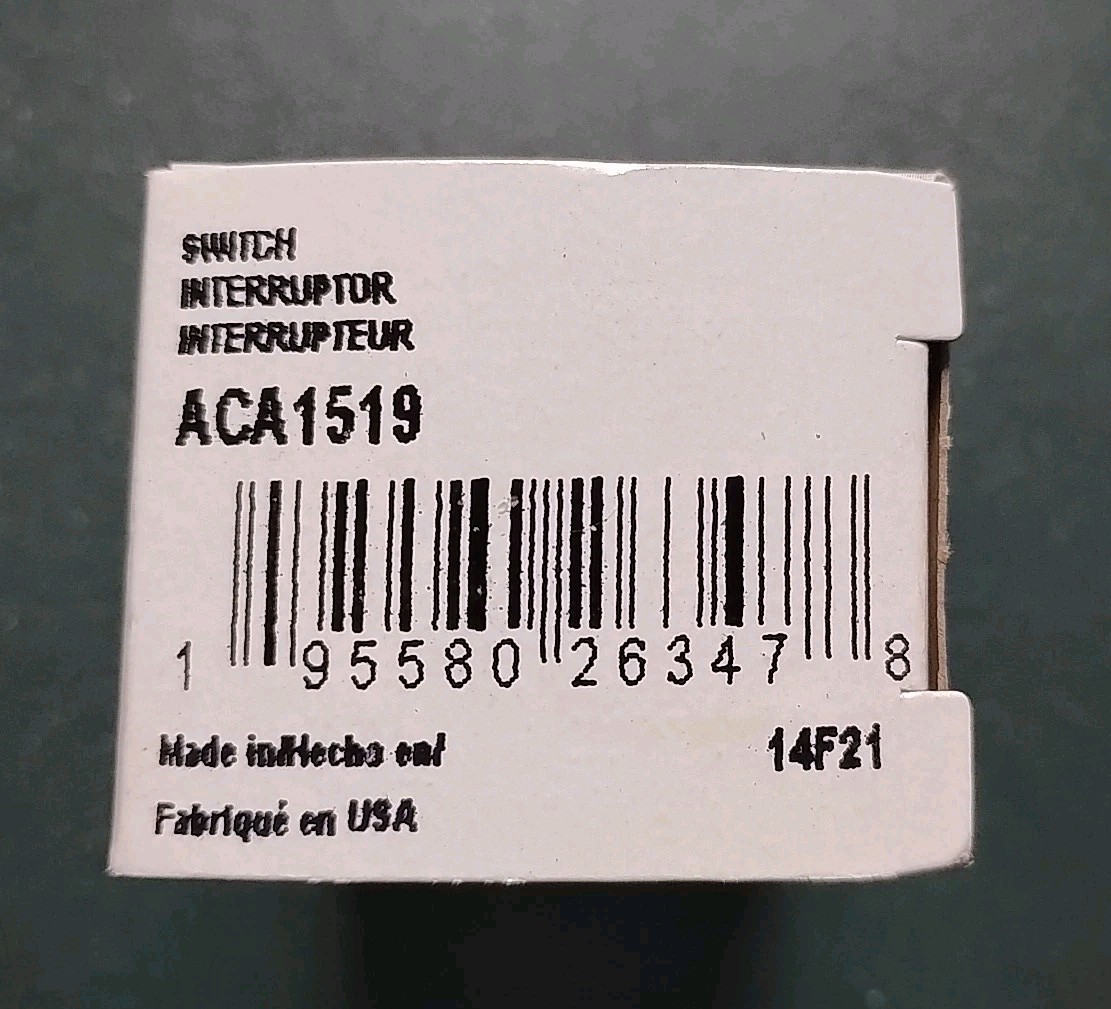 A/C Clutch Cycle Switch CARQUEST ACA1519 Ford, Lincoln, Mazda, Mercury 95-2018. A/C Clutch Cycle Switch CARQUEST ACA1519 Ford, Lincoln, Mazda, Mercury 95-2018.