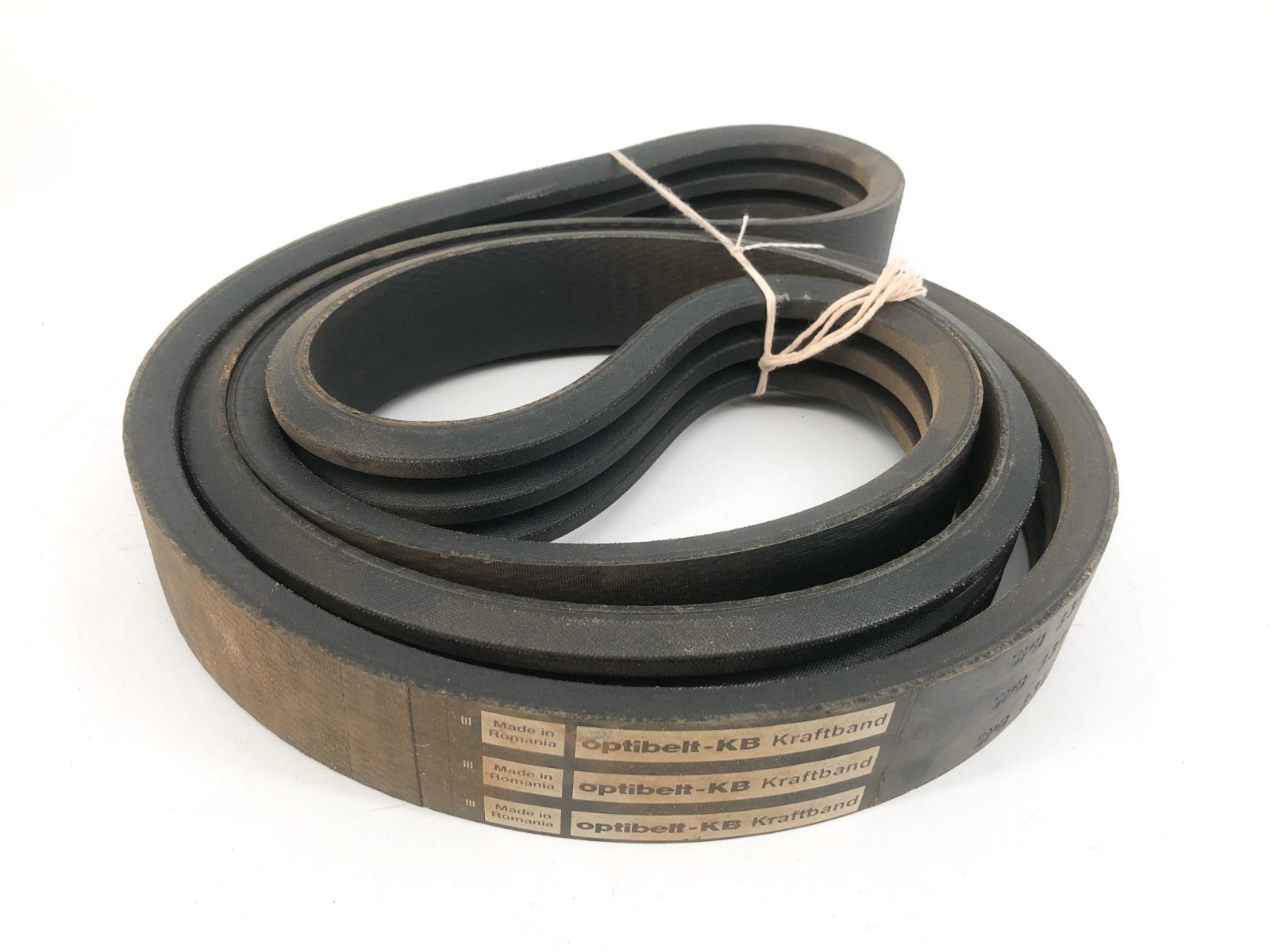 New Optibelt 3/SPB3350 Kraftband Metric V-Belt 3350mm L 3-Strand - No Box