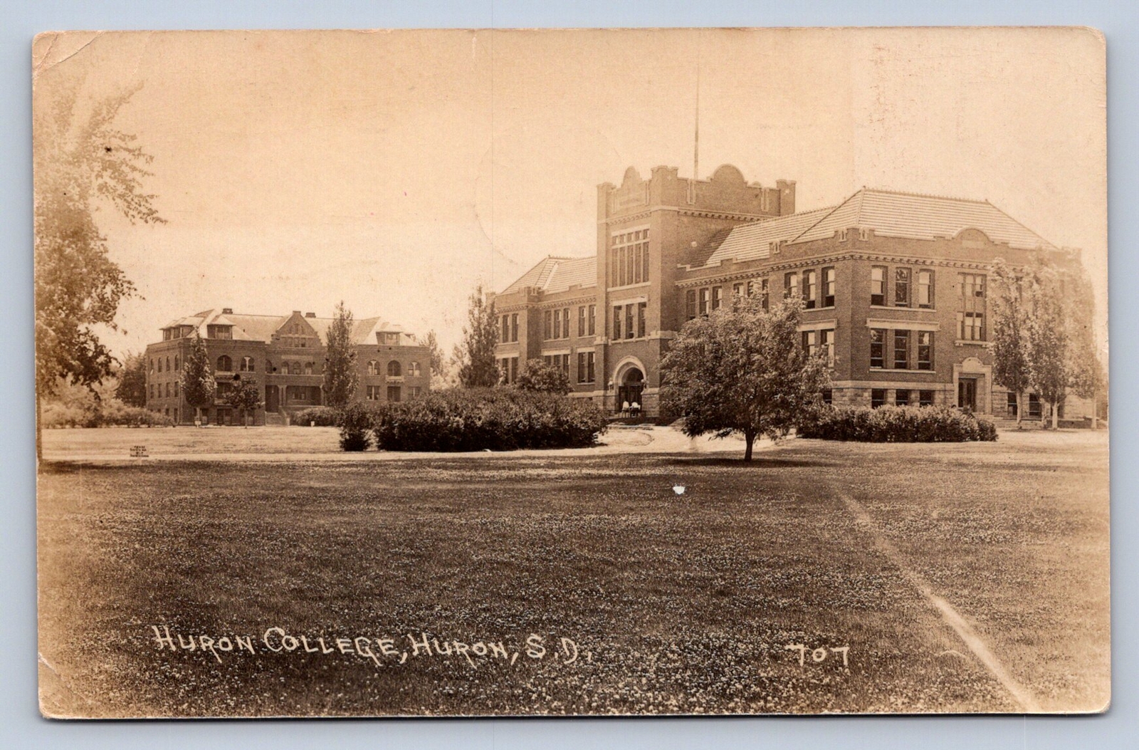 JH4/ Huron North Dakota RPPC Postcard c1920s Huron College Buildings 31 JH4/ Huron North Dakota RPPC Postcard c1920s Huron College Buildings 31