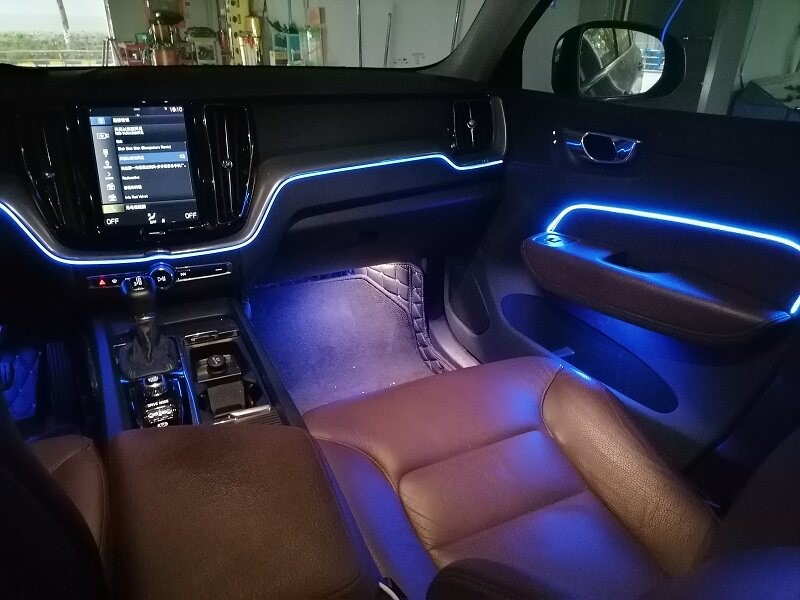 Suitable for 18-24 Volvo XC60 ambient lights, 22 lights for high-end models