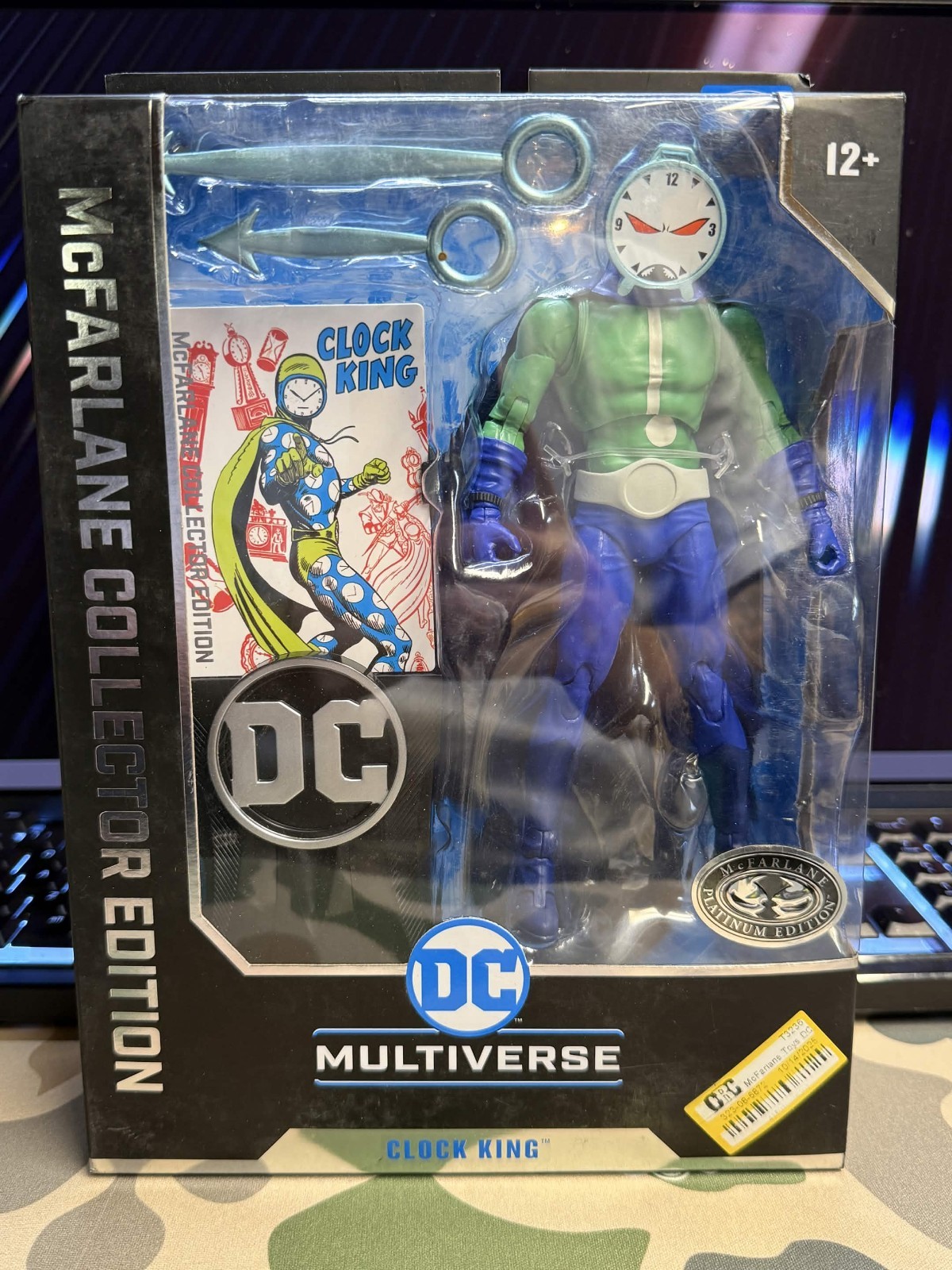✅Brand NEW ✅ McFarlane DC Multiverse Collector Edition Clock King Platinum ✅Brand NEW ✅ McFarlane DC Multiverse Collector Edition Clock King Platinum