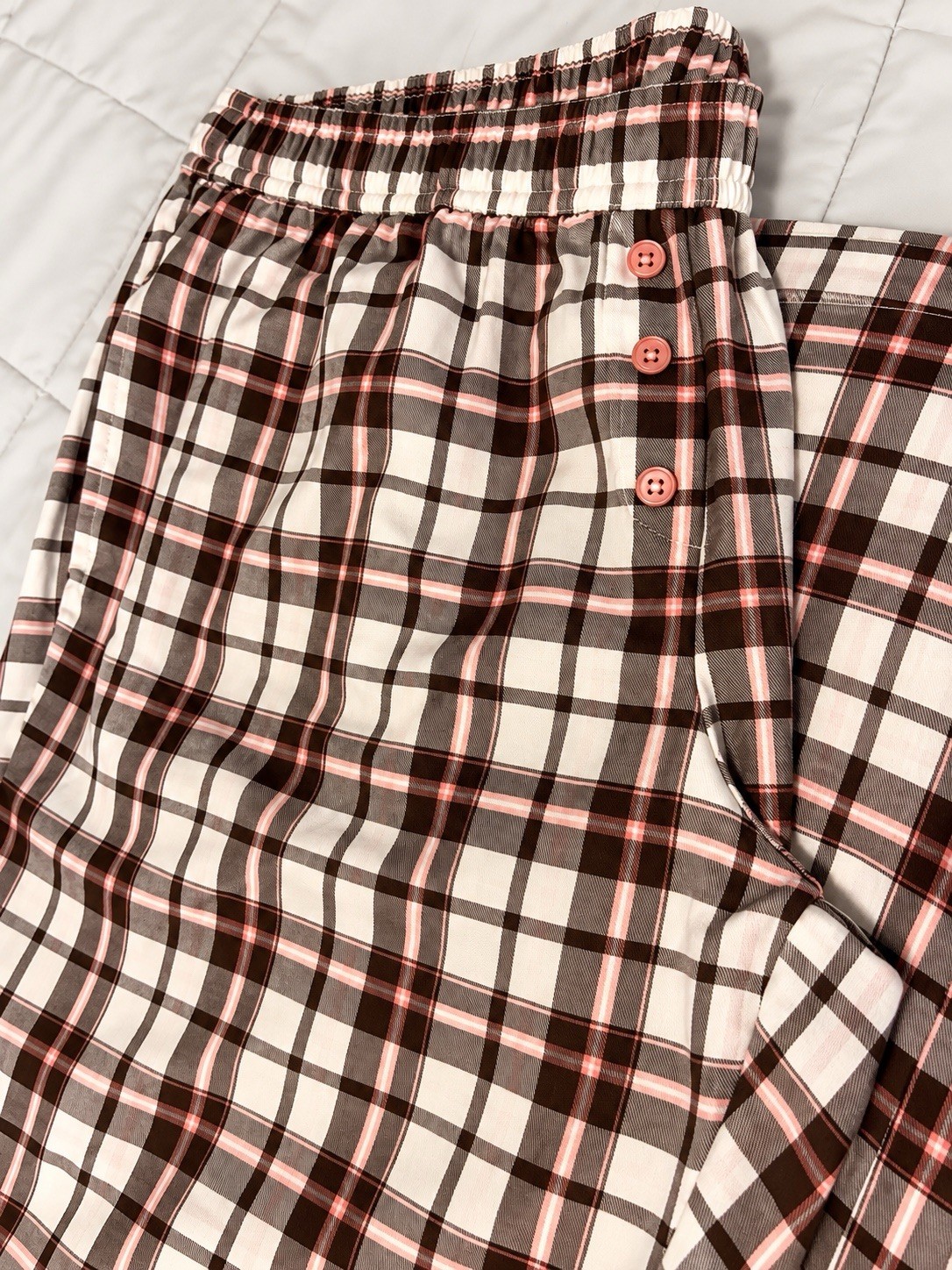 Torrid Lovesick Boxer Pants 00 Regular Plaid Tencel NWT Coquette Lounge Torrid Lovesick Boxer Pants 00 Regular Plaid Tencel NWT Coquette Lounge