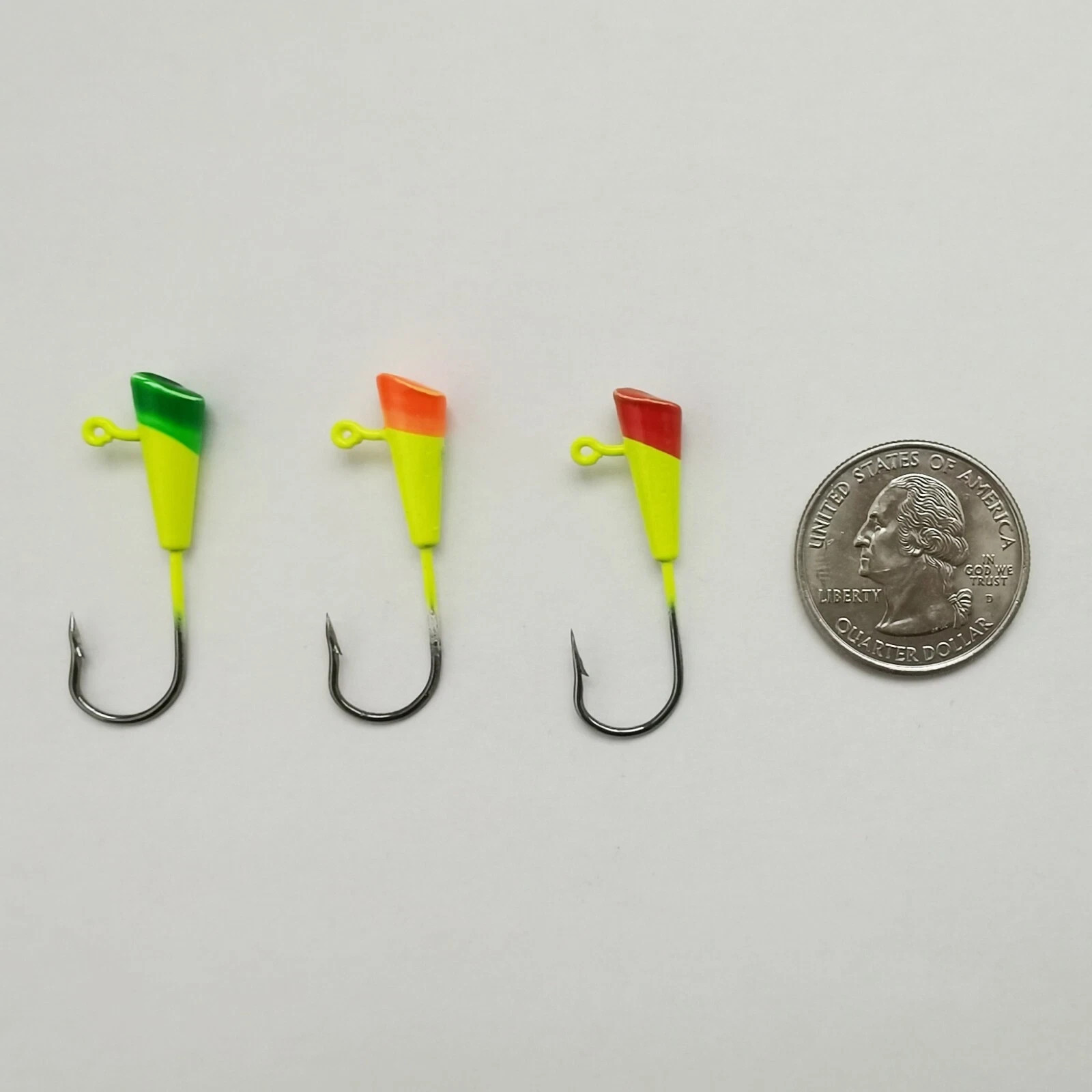 50 NEW Painted Shad Dart - 1/8 oz, 1/16 oz, 3 Color option, Shad Lure, Shad Jig