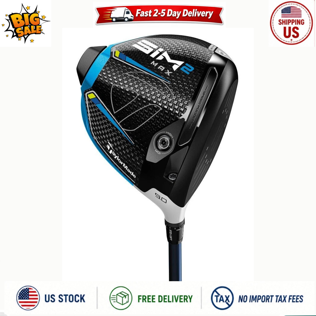 TaylorMade SIM2 Max Driver - RH | 10.5° | Fujikura Ventus Blue | Regular Flex TaylorMade SIM2 Max Driver - RH | 10.5° | Fujikura Ventus Blue | Regular Flex