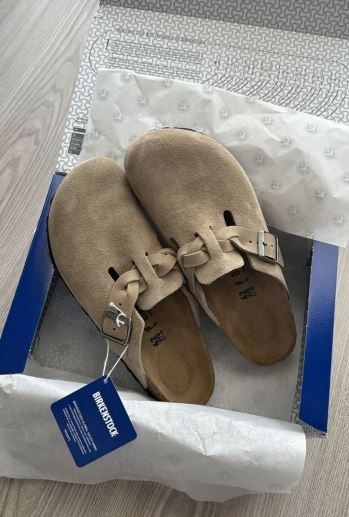 Birkenstock Boston Soft Footbed Suede Clog Sandals Unisex Men Women NEW in Box