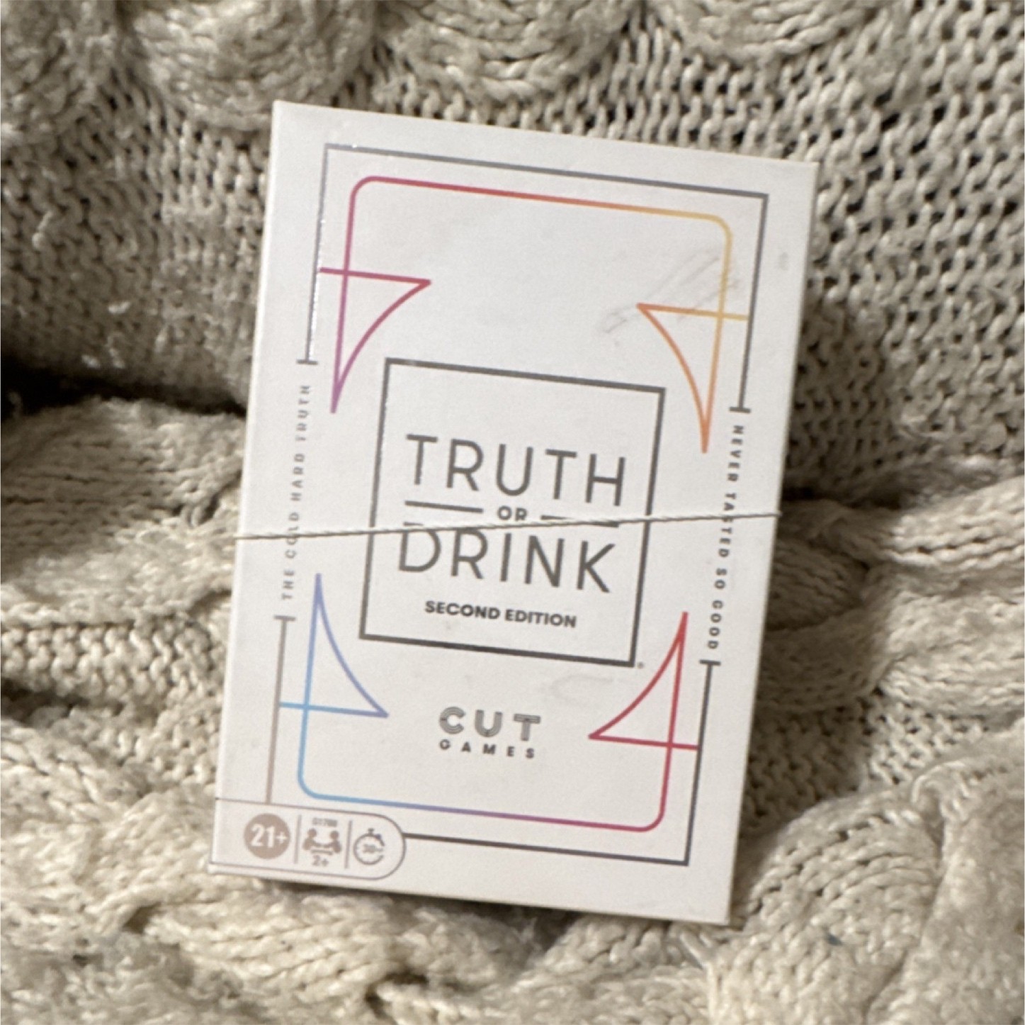 Cut Games Truth or Drink Second Edition 2020 Card Game 2-12 Players