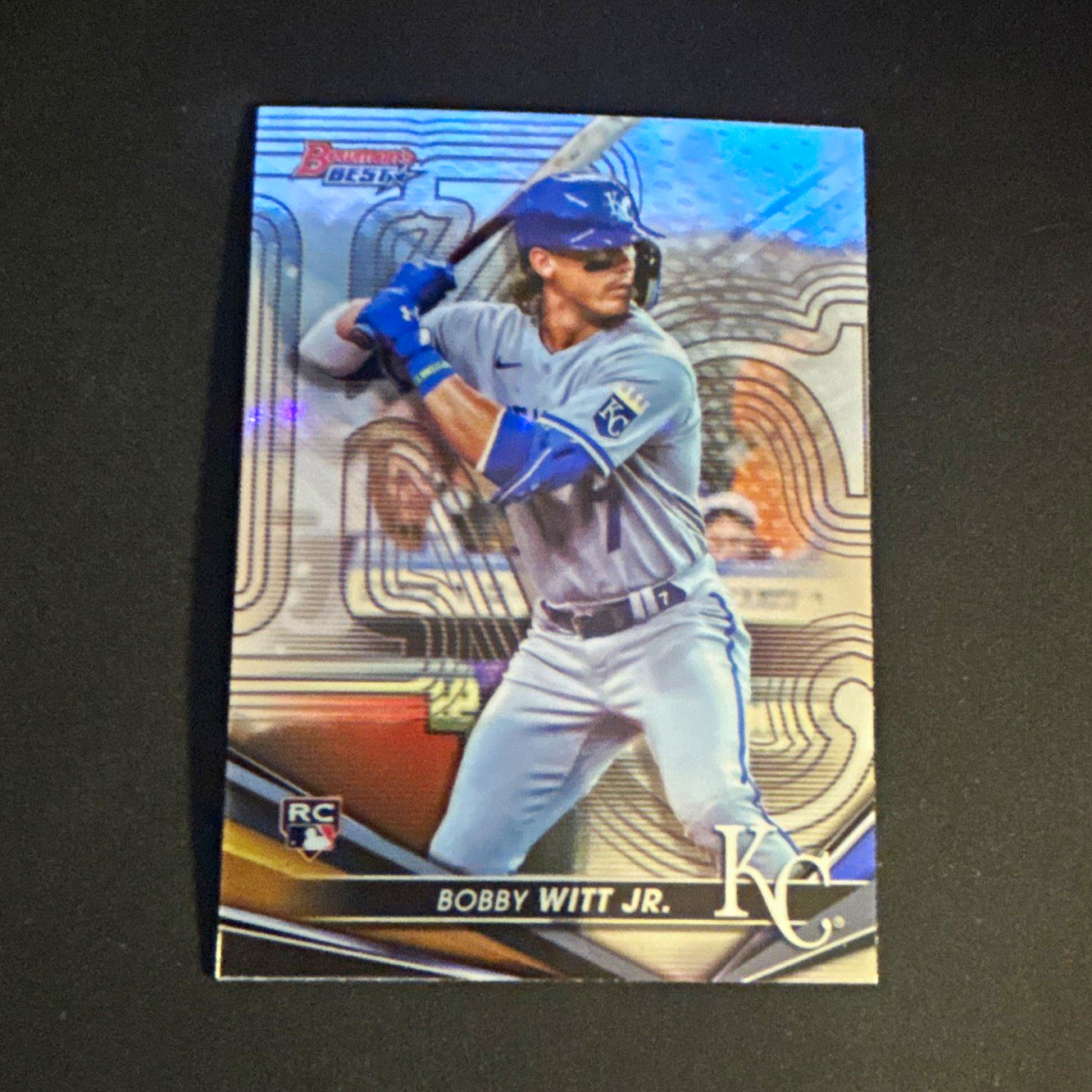 Topps 2022 Bowman\'s Best Bobby Witt Jr. Kansas City Royals #13 Refractor RC Topps 2022 Bowman\'s Best Bobby Witt Jr. Kansas City Royals #13 Refractor RC