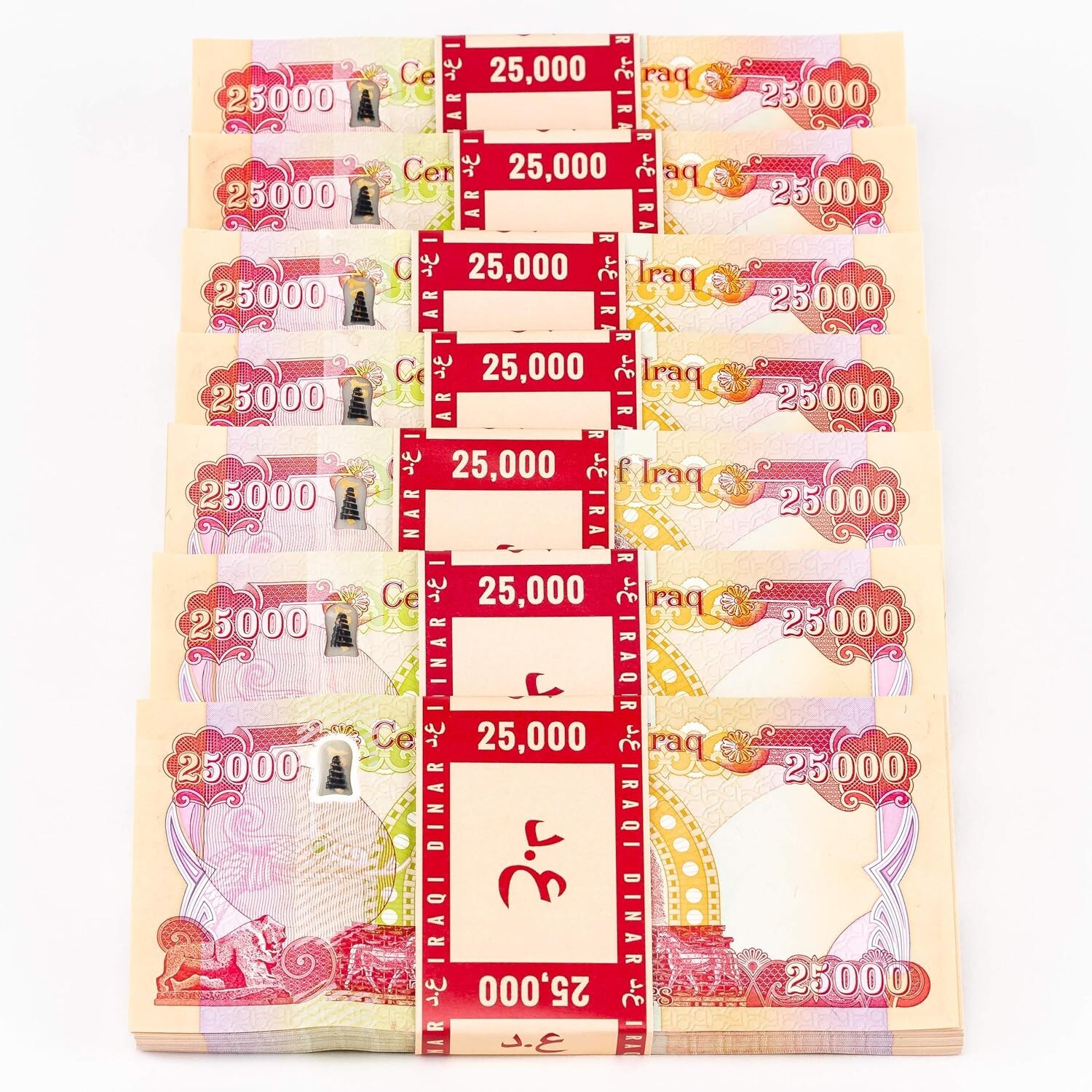IRAQI DINAR 1/2 Million 500,000 20x 25,000 COA Guaranteed Uncirculated Iraq $$$$ IRAQI DINAR 1/2 Million 500,000 20x 25,000 COA Guaranteed Uncirculated Iraq $$$$