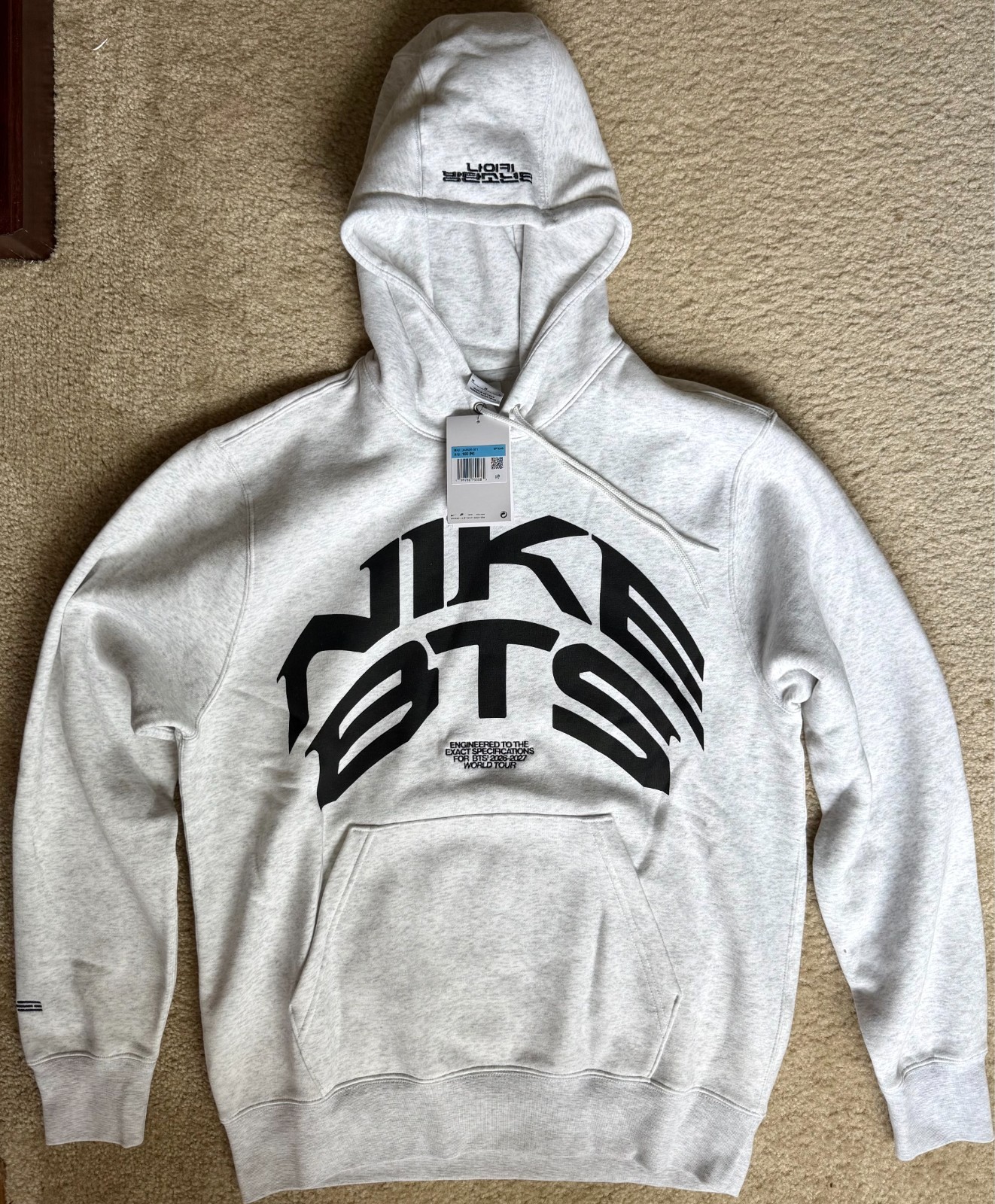 BTS x NIKE KOREA EXCLUSIVE OFFICIAL MERCHANDISE -HOODIE -T-SHIRT (select) NEW