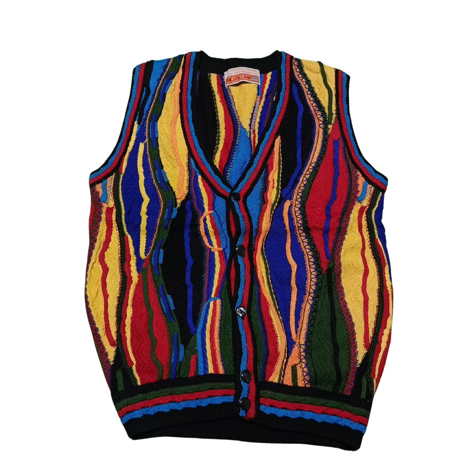 vintage 90s Old Country Coogi Style Sweater Sleeve less Pullover V-neck Jumper vintage 90s Old Country Coogi Style Sweater Sleeve less Pullover V-neck Jumper