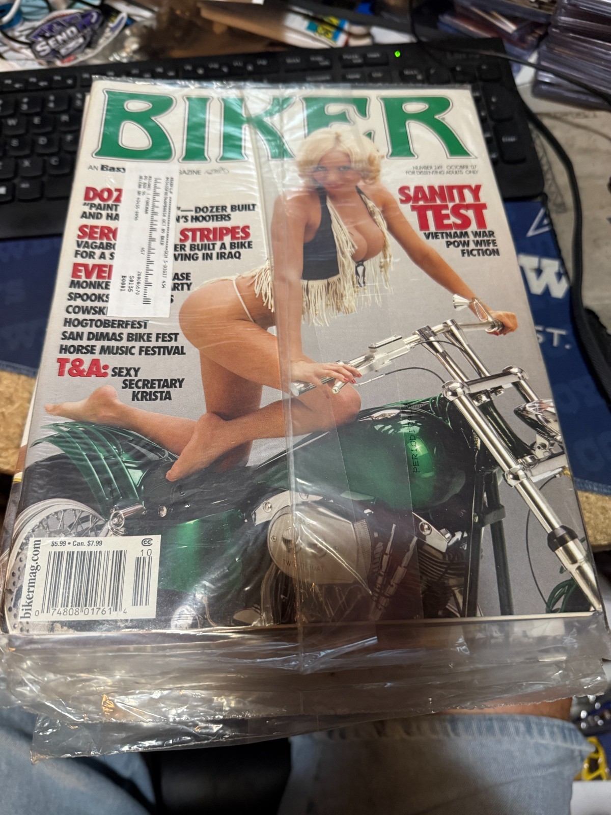 BIKER--AN EASYRIDERS MAGAZINE-----#249-----OCTOBER 2007