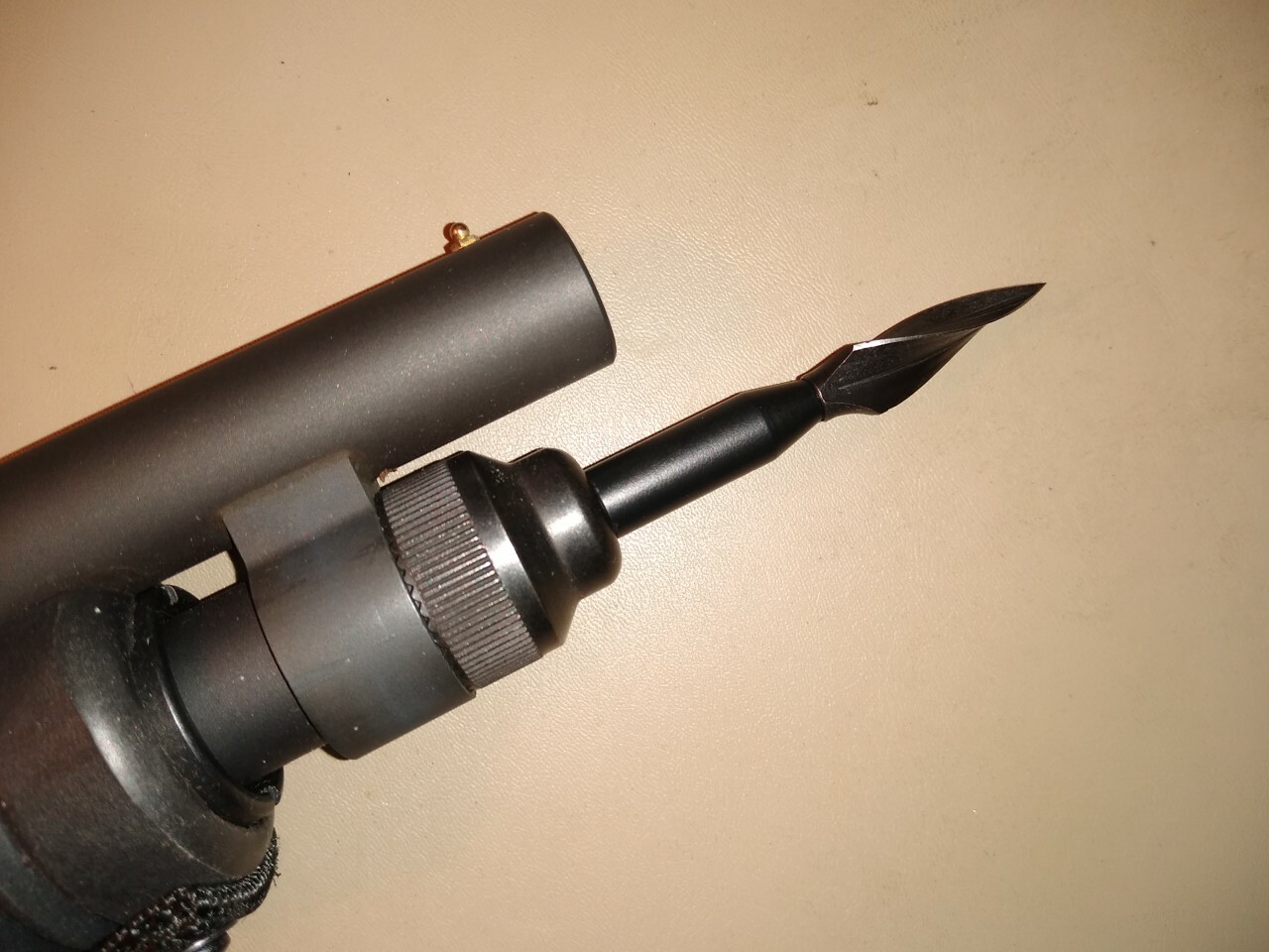Mossberg Steel Forend Spike BROADHEAD ADAPTER 590,590 Shockwave,500,Maverick 88