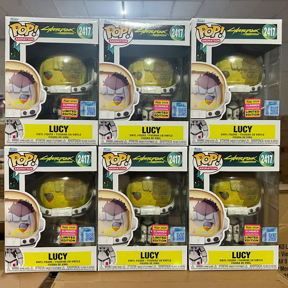 Funko Pop Lucy Spacesuit 2026 SDCC Cyberpunk Edgerunners 2417 Limited Edition Funko Pop Lucy Spacesuit 2026 SDCC Cyberpunk Edgerunners 2417 Limited Edition