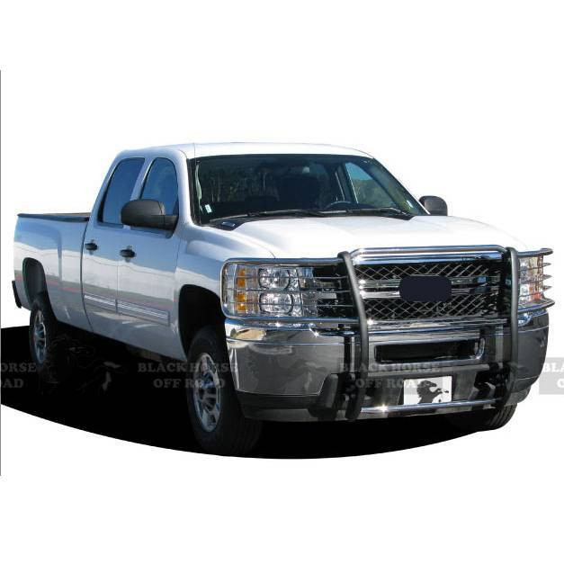 Black Horse Grille Guard Modular SS fit 2014-2018 Chevrolet Silverado 1500 Black Horse Grille Guard Modular SS fit 2014-2018 Chevrolet Silverado 1500