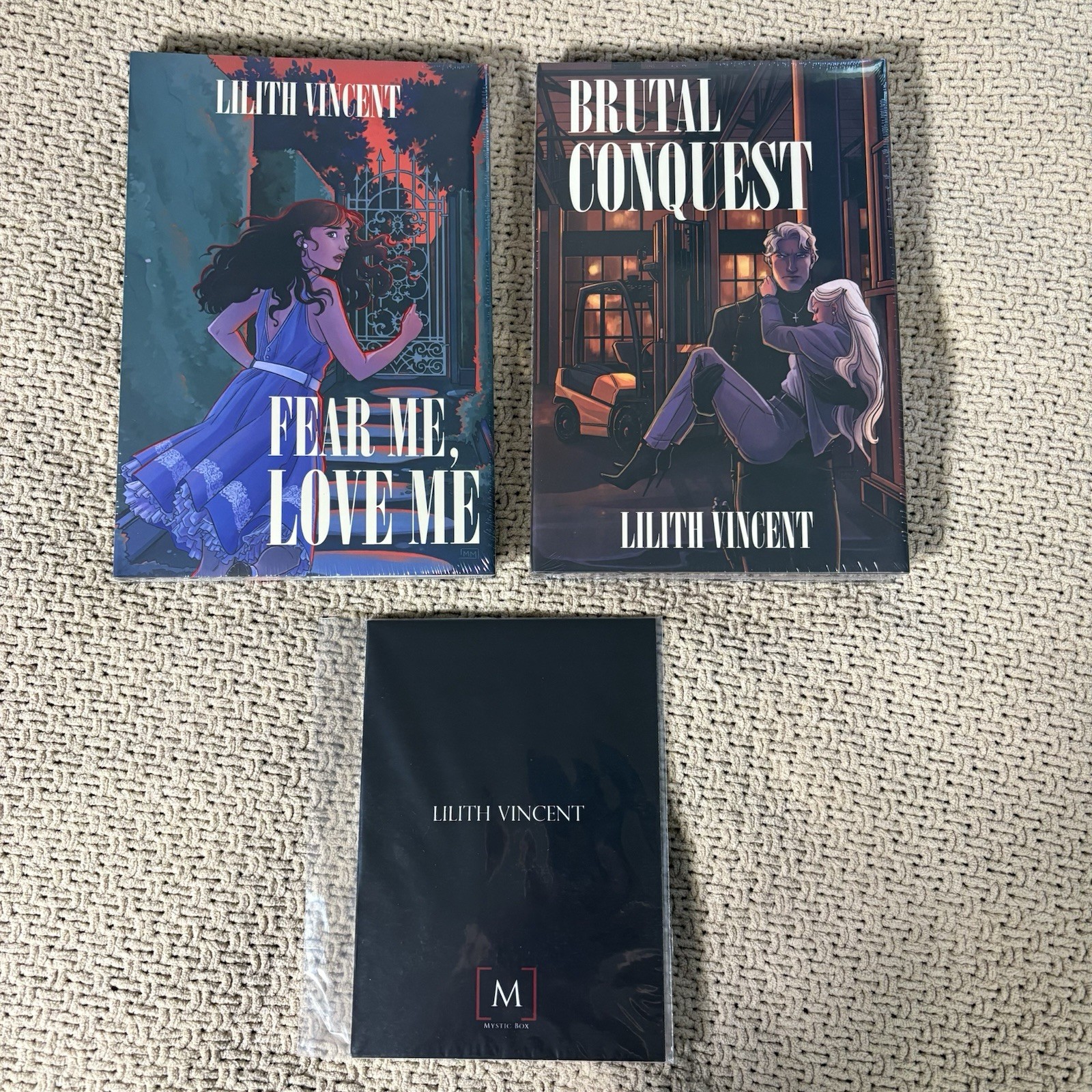 Mystic Book Box Brutal Conquest & Fear Me Love Me Lilith Vincent Special Edition