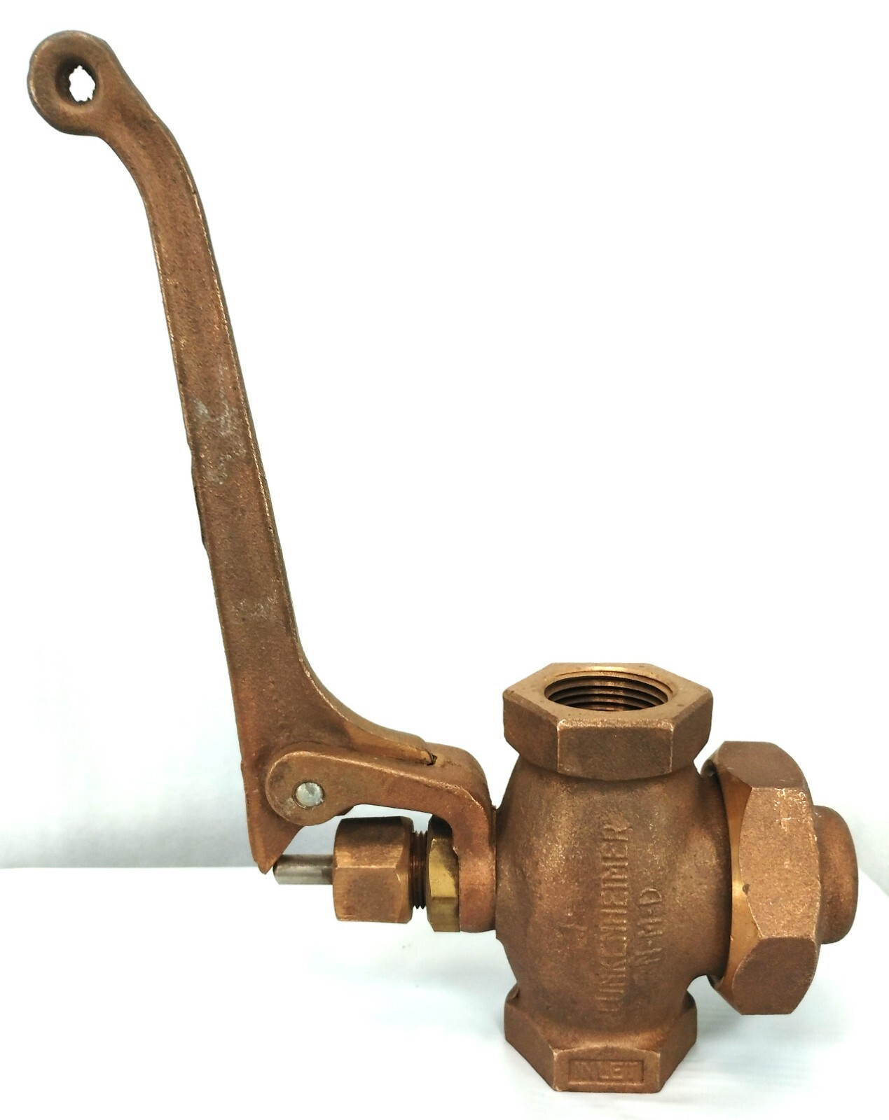 NOS Lunkenheimer Brass Steam Whistle Valve 1 NOS Lunkenheimer Brass Steam Whistle Valve 1