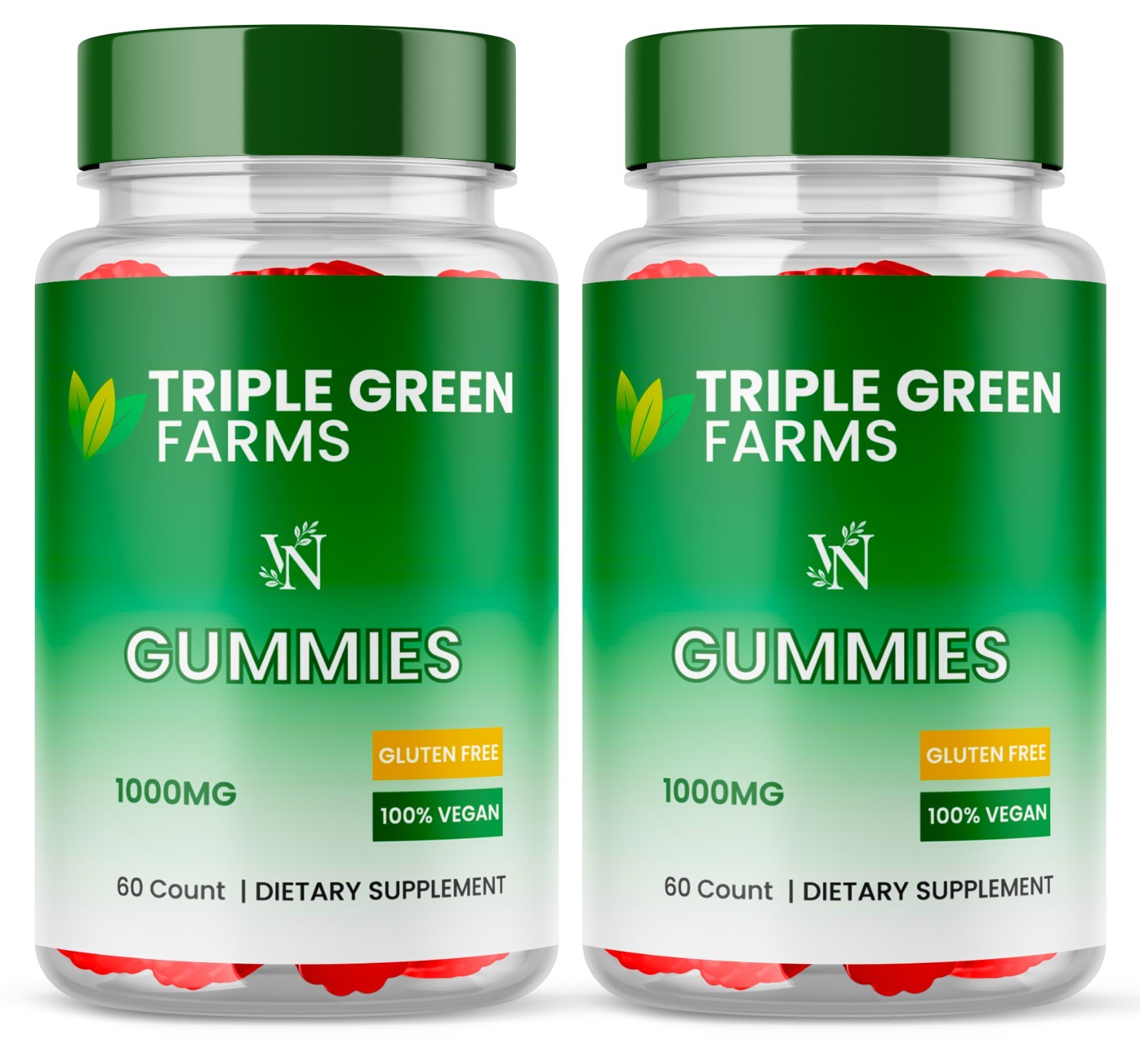 Triple Green Farms Gummies for Daily Metabolism and Health Support 2 Pack 120ct Triple Green Farms Gummies for Daily Metabolism and Health Support 2 Pack 120ct