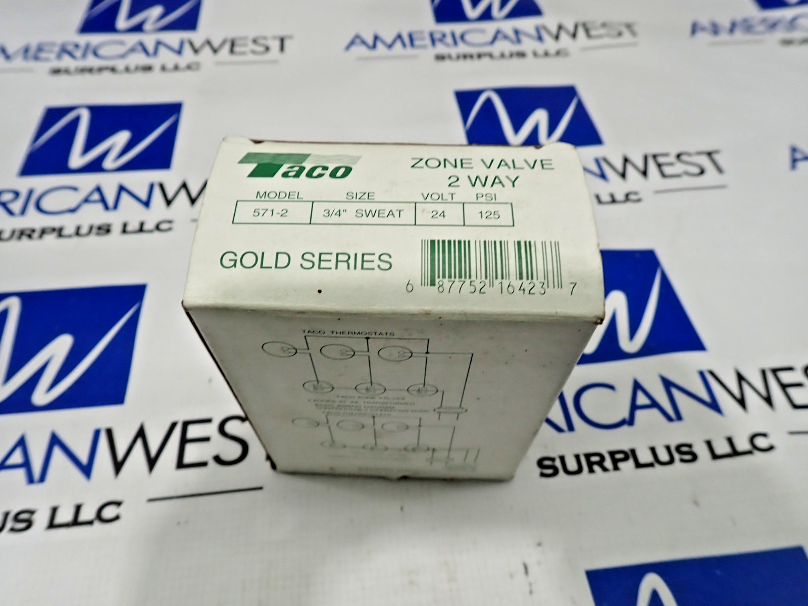 TACO 571-2 Zone Valve 2 Way 3/4