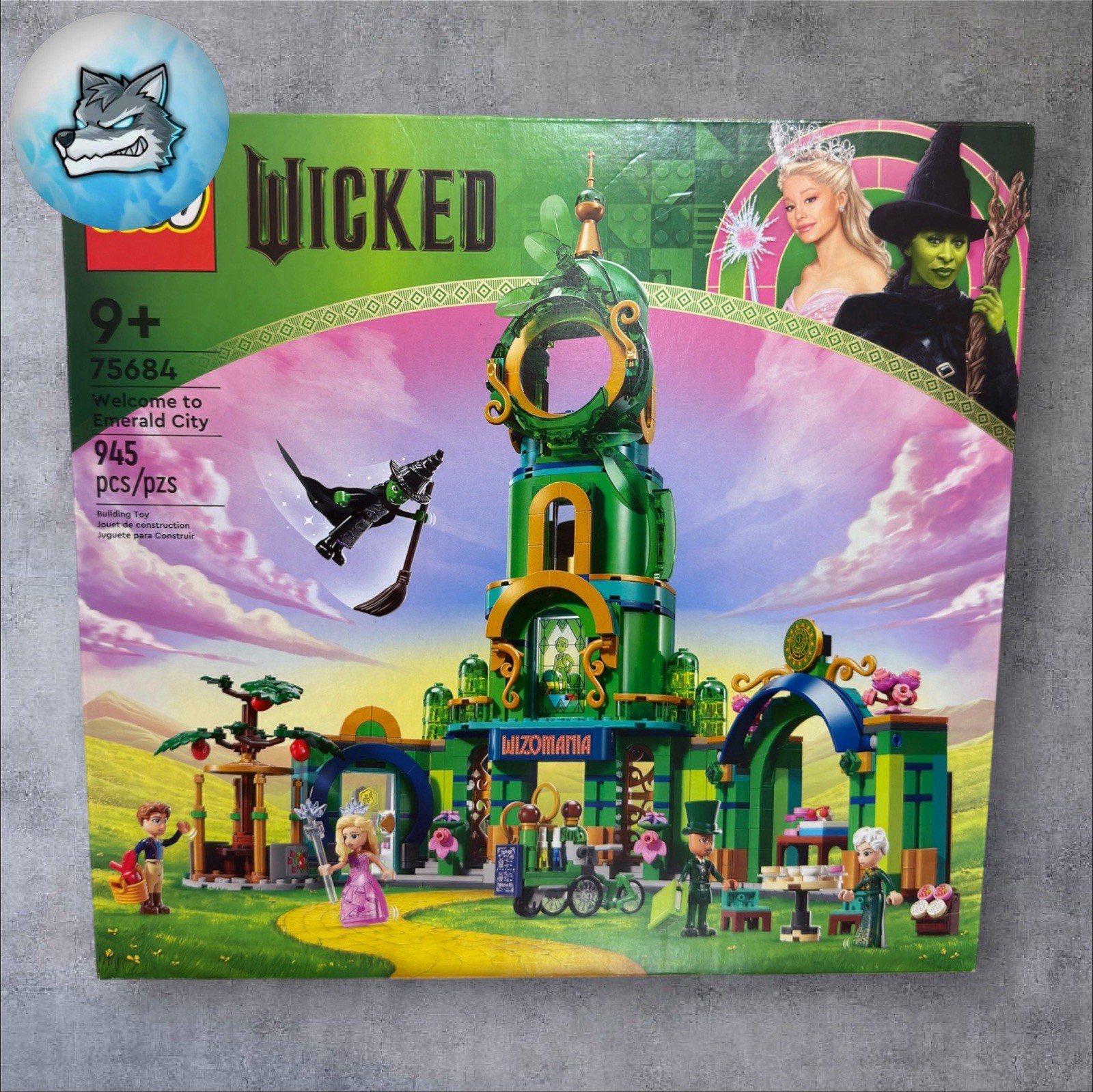 Lego Wicked Welcome to Emerald City Building Set# 75684 945 pcs. (9+) Lego Wicked Welcome to Emerald City Building Set# 75684 945 pcs. (9+)