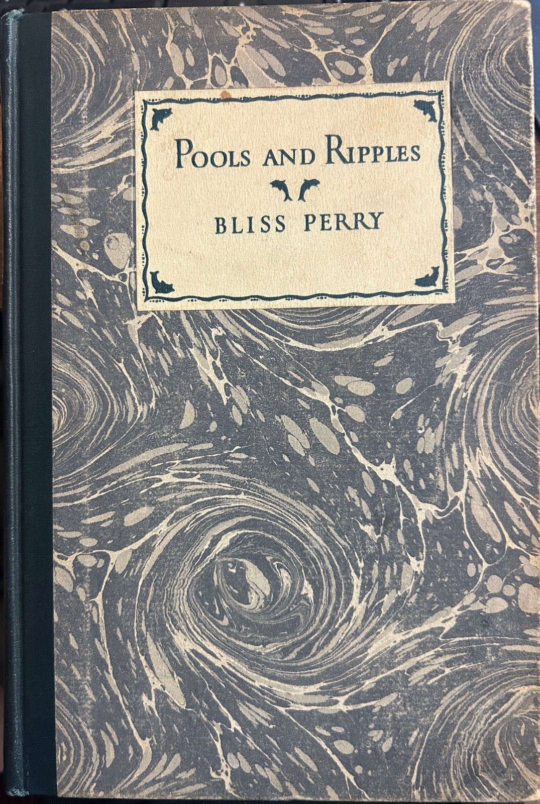 Pools and Ripples 1927 Bliss Perry Fly Fishing Essays Classic Angling Book Rare