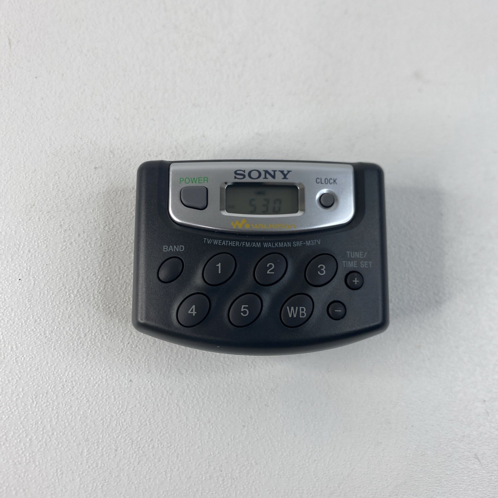 Sony Walkman SRF-M37V Digital FM AM Weather Band Radio Portable Tested Sony Walkman SRF-M37V Digital FM AM Weather Band Radio Portable Tested