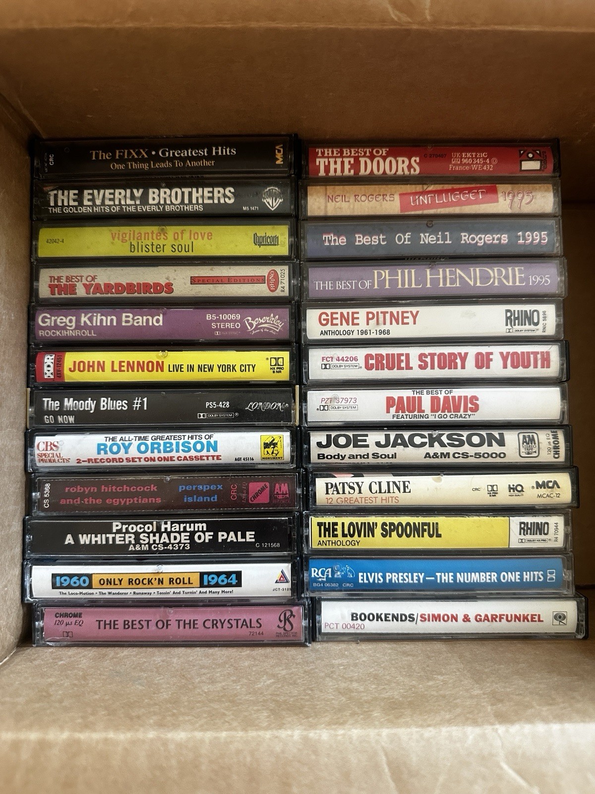 Lot of 75 Cassette Tapes Various Artists In Good Condition Lot of 75 Cassette Tapes Various Artists In Good Condition