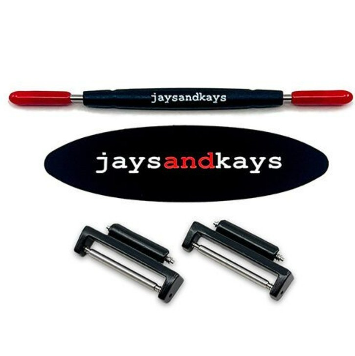 JaysAndKays® 16mm-Lug Small Profile 20mm 22mm Strap Metal Adapters for GShock
