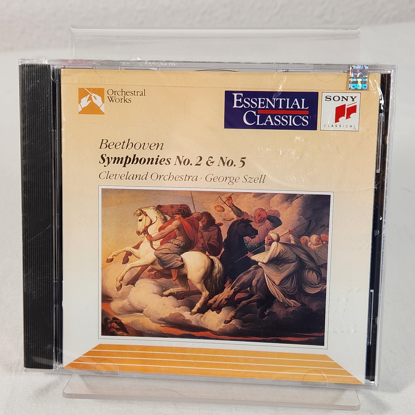 Beethoven : Symphonies Nos. 2 & 5 (CD 1992 Sony) FACTORY SEALED New Beethoven : Symphonies Nos. 2 & 5 (CD 1992 Sony) FACTORY SEALED New