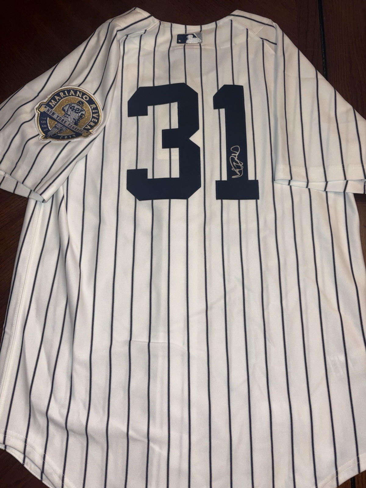 ICHIRO SUZUKI AUTOGRAPHED 2013 NEW YORK YANKEES MITCHELL & NESS JERSEY SIZE M ICHIRO SUZUKI AUTOGRAPHED 2013 NEW YORK YANKEES MITCHELL & NESS JERSEY SIZE M