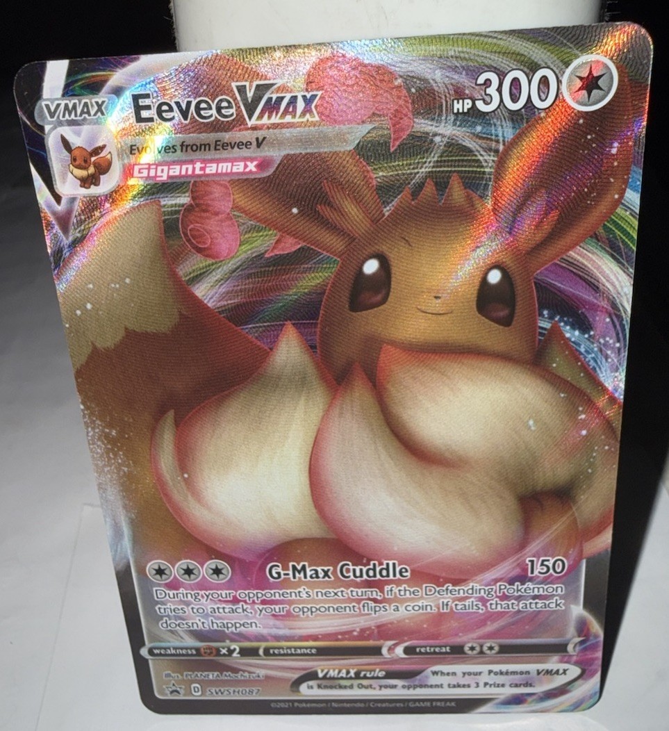 2021 Pokemon Eevee VMAX SWSH087 Holo Promo Sword & Shield Promo