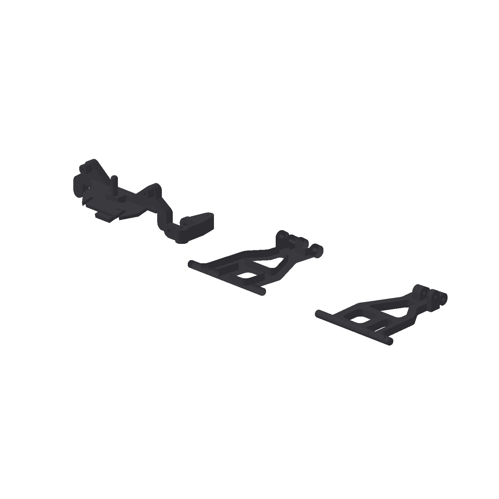 Tamiya DT-01 Front suspension upgrade (A-Arm, Upright, Mounting Bracket) Replace