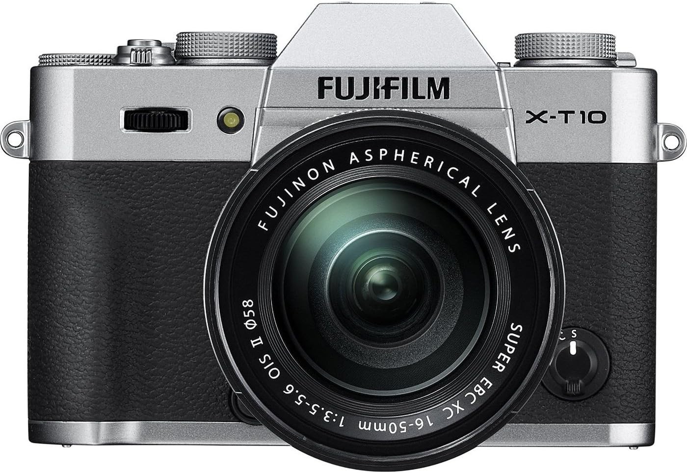 Fujifilm X-T10 16.3MP Mirrorless Camera with Fuji XC 16-50mm f/3.5-5.6 II Lens