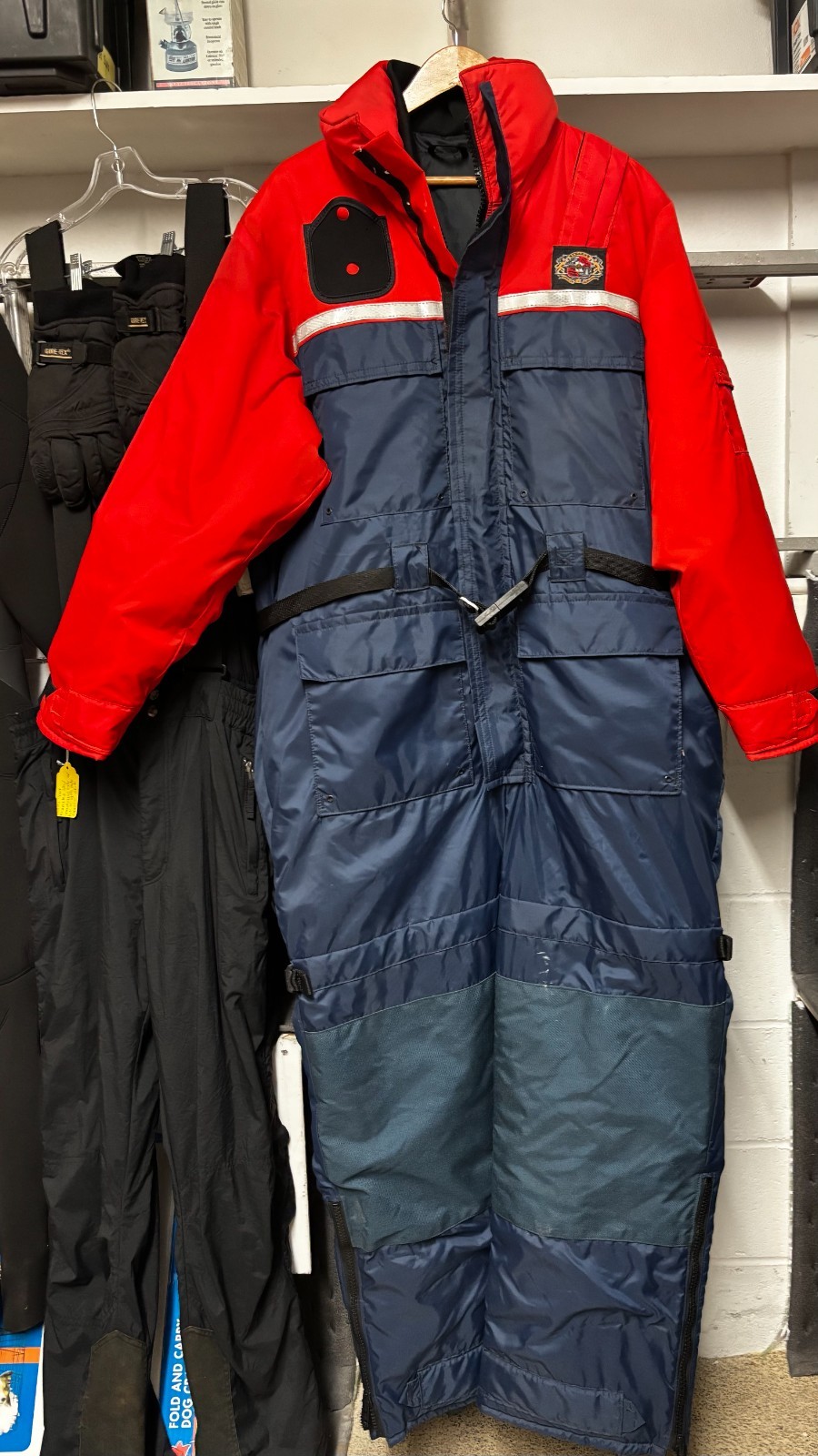 Stearns Challenger Type V Anti-Exposure Work PFD Survival Suit XL Model 29-58 Stearns Challenger Type V Anti-Exposure Work PFD Survival Suit XL Model 29-58