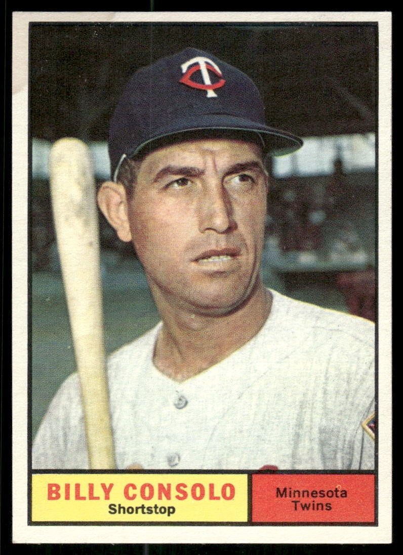 1961 Topps #504 Billy Consolo 1961 Topps #504 Billy Consolo