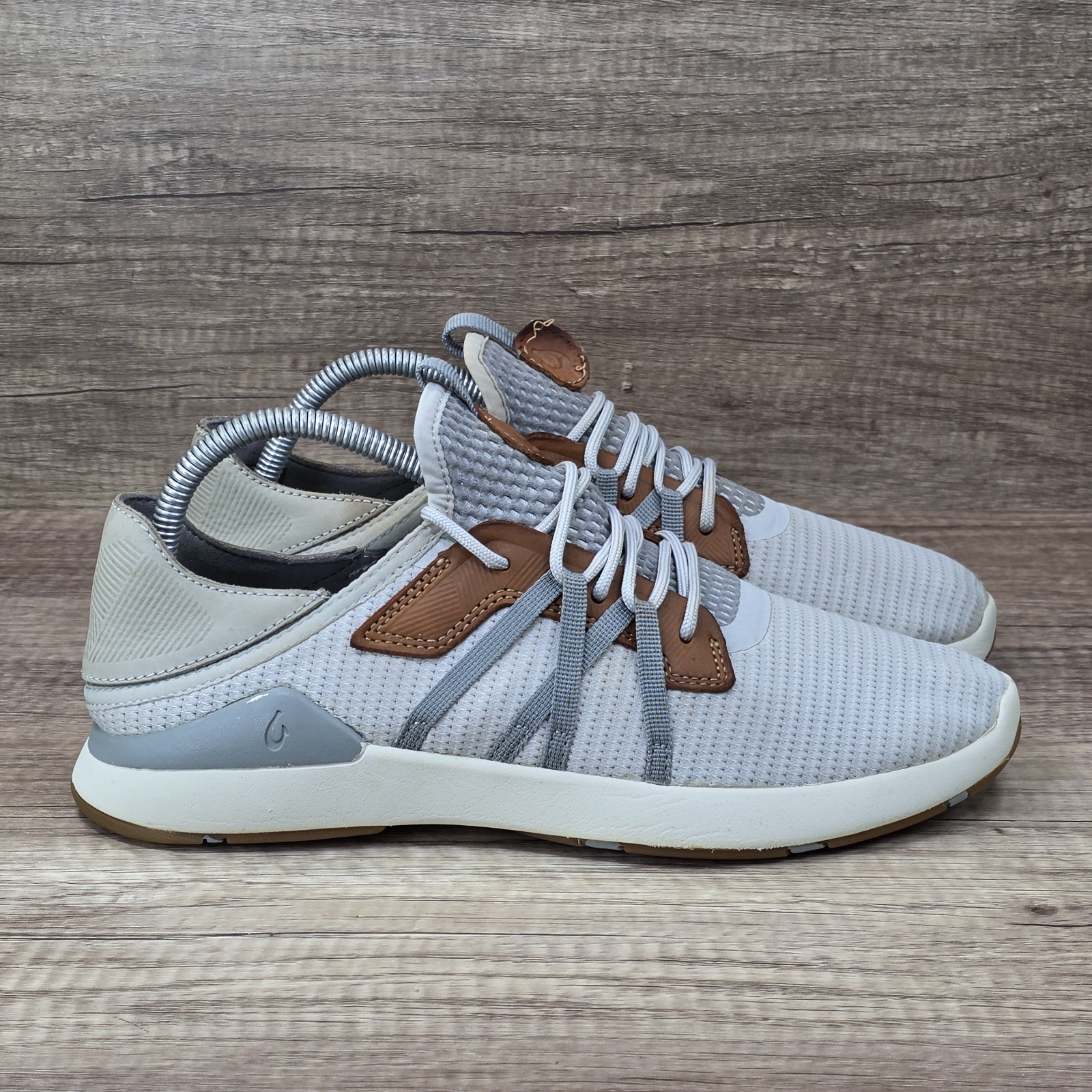 OluKai Mio Li Men\'s Size 8 Fog Dusty Blue Grey Shoes 10440-DW25 READ DESCRIPTION OluKai Mio Li Men\'s Size 8 Fog Dusty Blue Grey Shoes 10440-DW25 READ DESCRIPTION