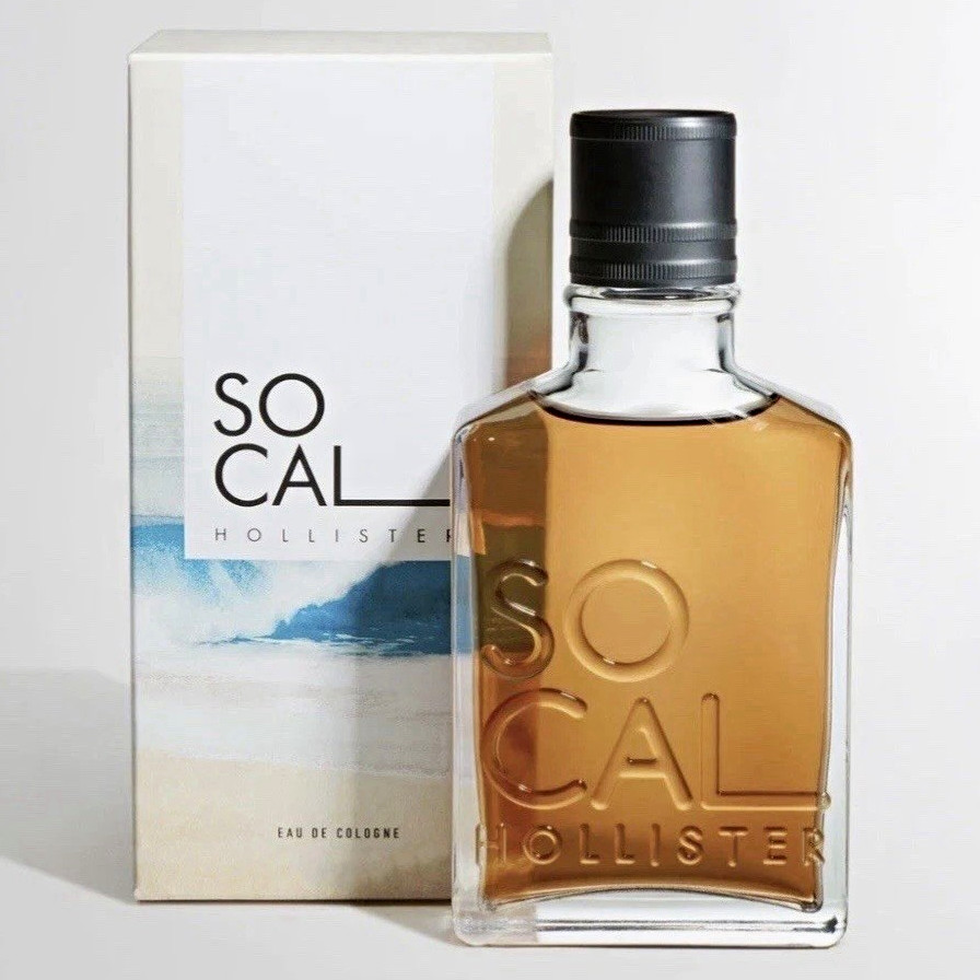 Hollister So Cal Eau de Cologne Spray 6.7 fl oz/200 mL New with Unopened Box Hollister So Cal Eau de Cologne Spray 6.7 fl oz/200 mL New with Unopened Box