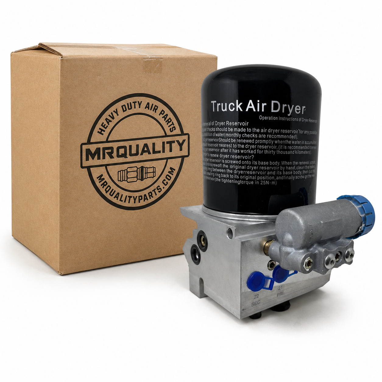 ADIS Air Dryer 12V With Governor Kenworth Peterbilt BENDIX 801266 5010696 ADIS Air Dryer 12V With Governor Kenworth Peterbilt BENDIX 801266 5010696