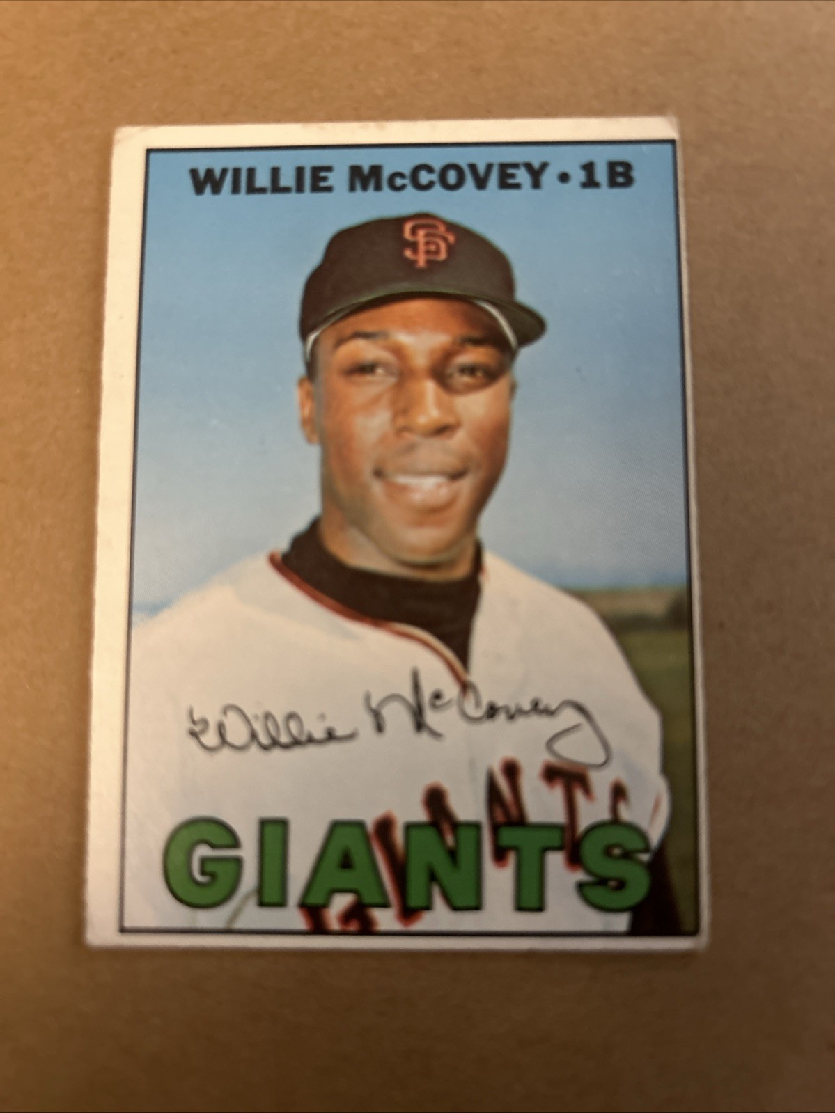 1967 Topps Willie McCovey #480 GOOD HOF 1967 Topps Willie McCovey #480 GOOD HOF