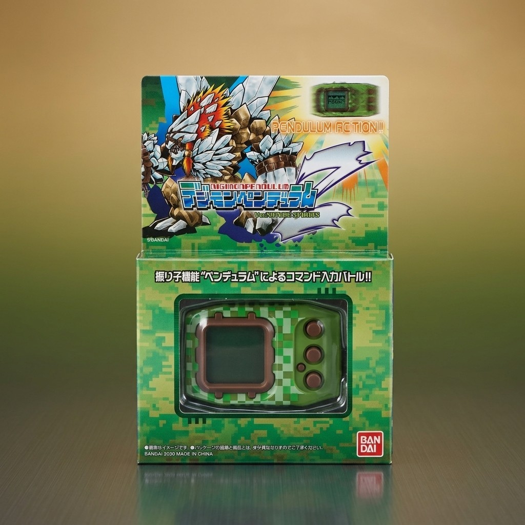 DIGIMON Adventure Pendulum Z: VIRUS, NIGHTMARE, METAL, WIND DigiVice Vpet I & II