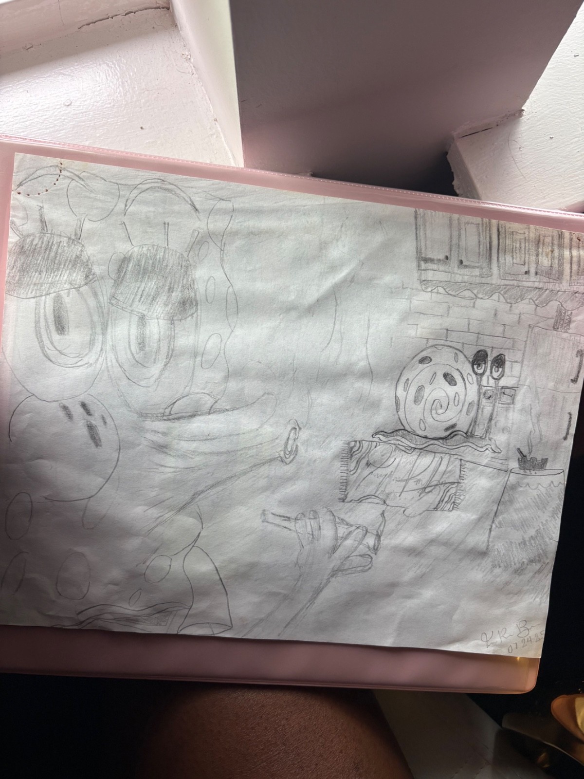 Spongebob squarepants stoner art drawing sketch (1of1) Spongebob squarepants stoner art drawing sketch (1of1)