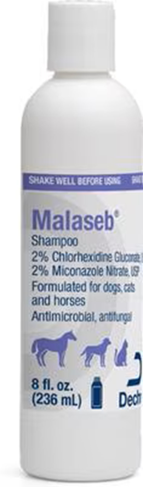 Malaseb Shampoo Medicated Shampoo Formulation for Dogs, Cats, and Horses - 8 oz