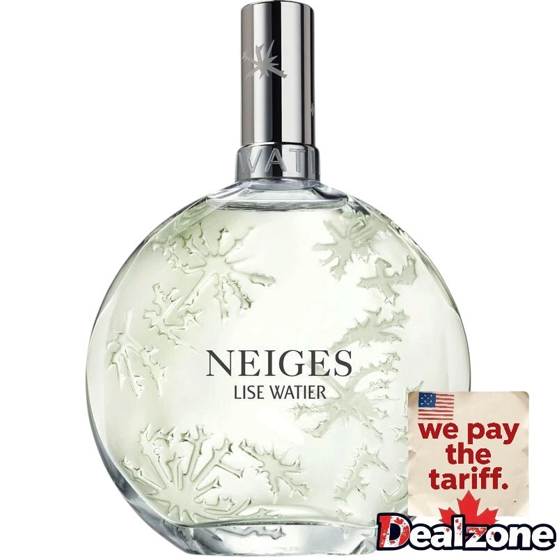 Neiges By Lise Watier Perfume 3.4 oz / 100 ml Eau De Parfum Spray Sealed Neiges By Lise Watier Perfume 3.4 oz / 100 ml Eau De Parfum Spray Sealed