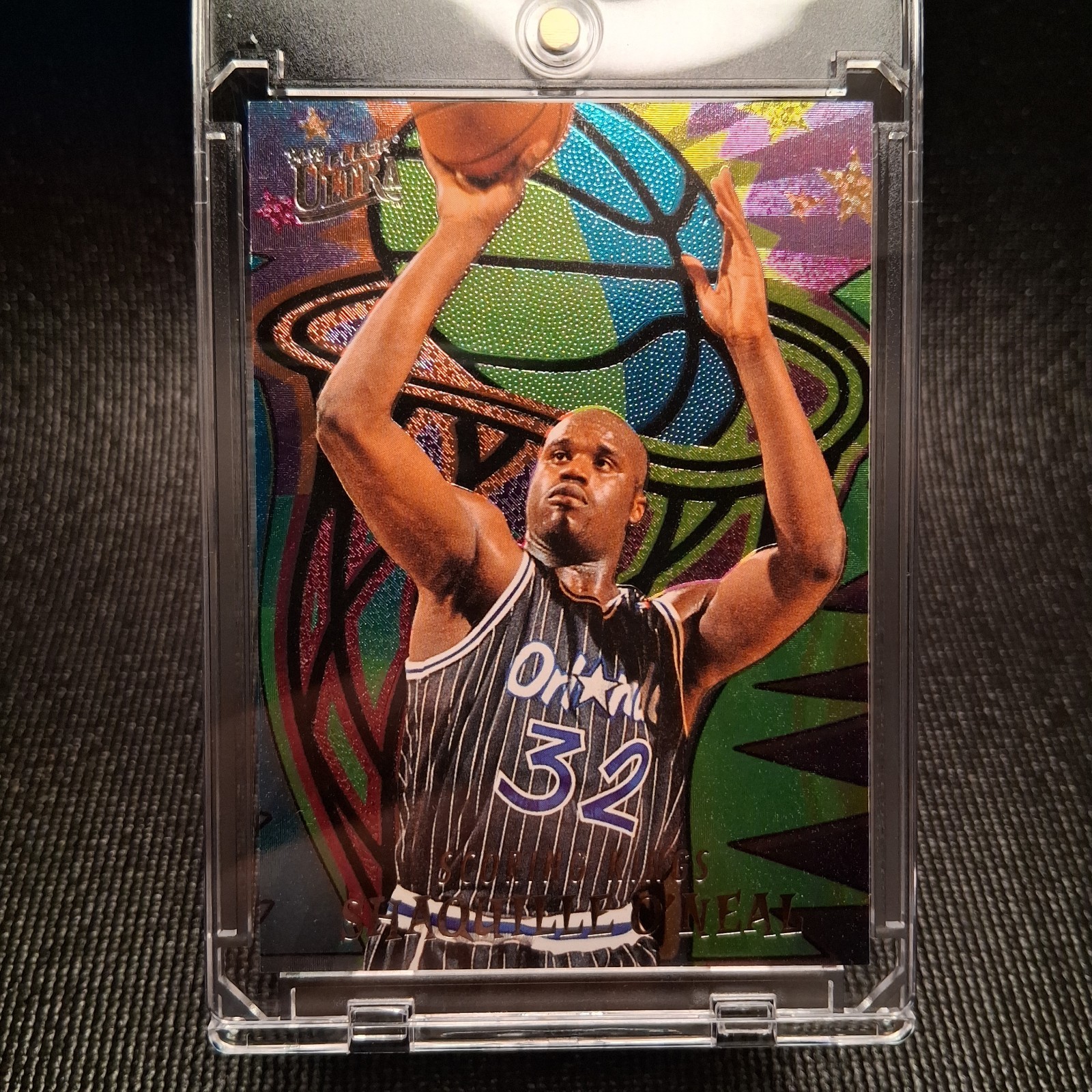 1994-95 Fleer Ultra - Scoring Kings Shaquille O'Neal #5 - RARE COLORFOIL 🏀🦬