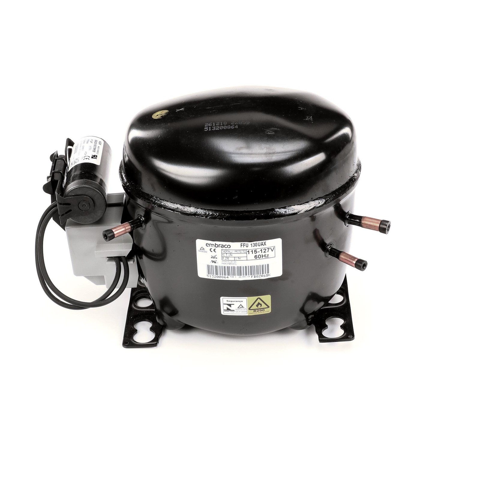 Delfield Compressor,Embraco,R290,0.33Hp Ffu13 3527146 - Genuine OEM Replacement Delfield Compressor,Embraco,R290,0.33Hp Ffu13 3527146 - Genuine OEM Replacement