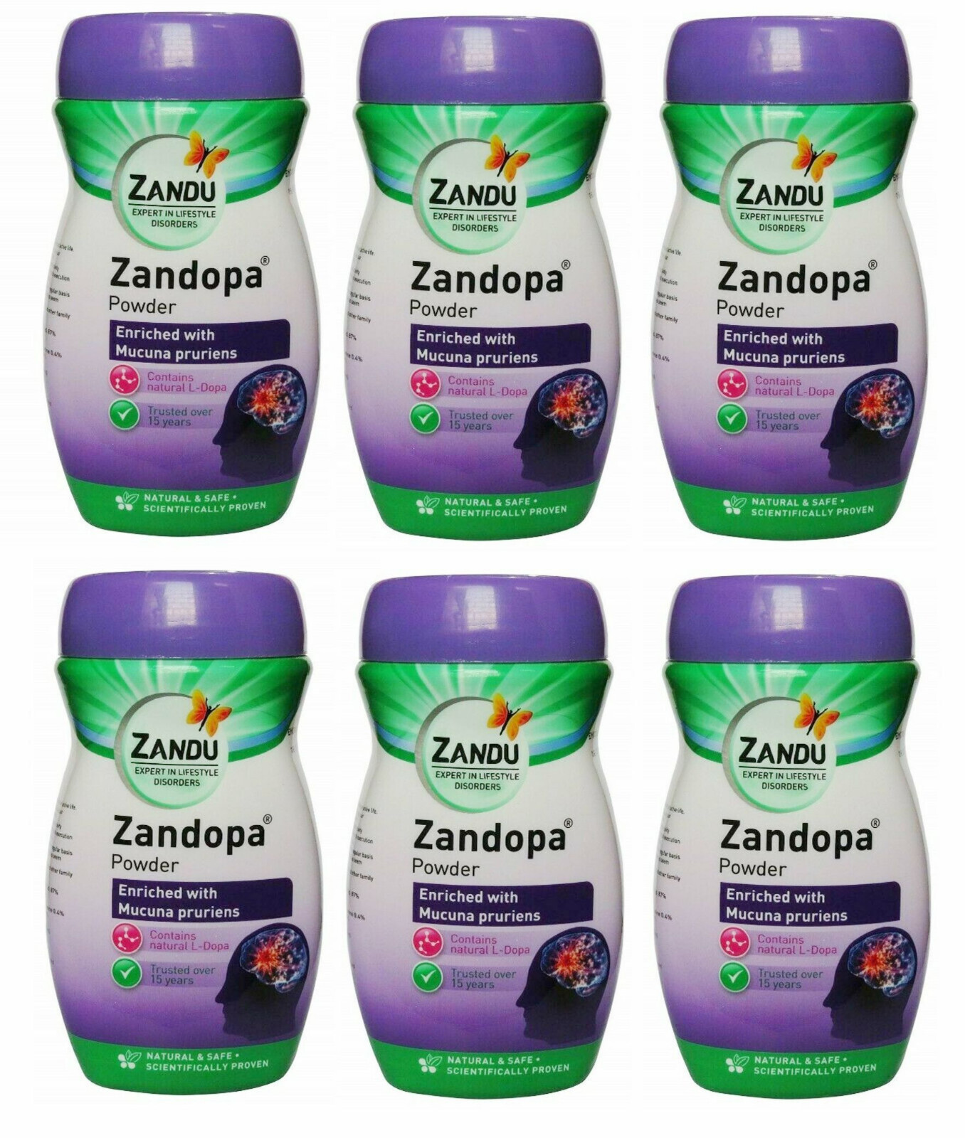 6x 200g Zandu Zandopa Powder 200g Pack of 6 Ayurvedic Care 6x 200g Zandu Zandopa Powder 200g Pack of 6 Ayurvedic Care
