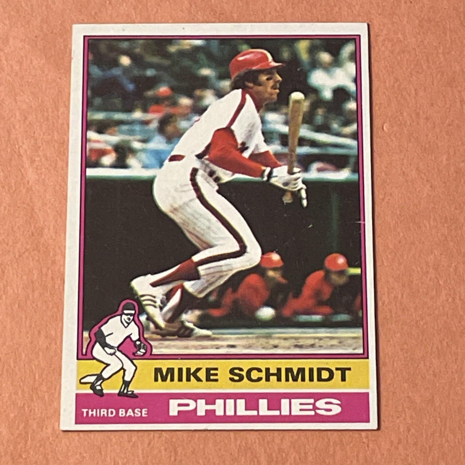 1976 Topps - Mike Schmidt #480 003 1976 Topps - Mike Schmidt #480 003
