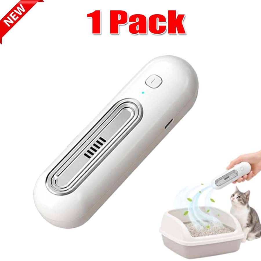 1-3Pack Ozofreshen Pet Odor Eliminator,Rechargeable Portable Deodorizer for Pets