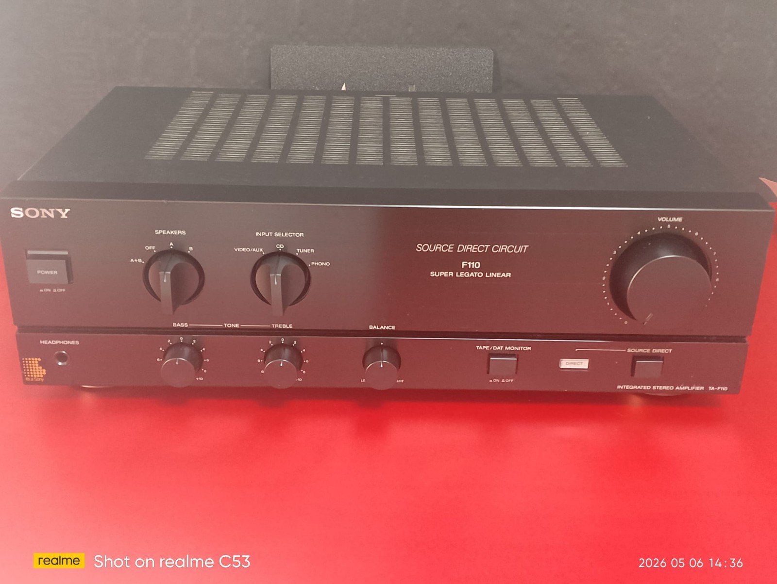 SONY TA-F110 INTEGRATED Stereo AMPLIFIER \'80s Audio New in Box 💥💯SALES 💥