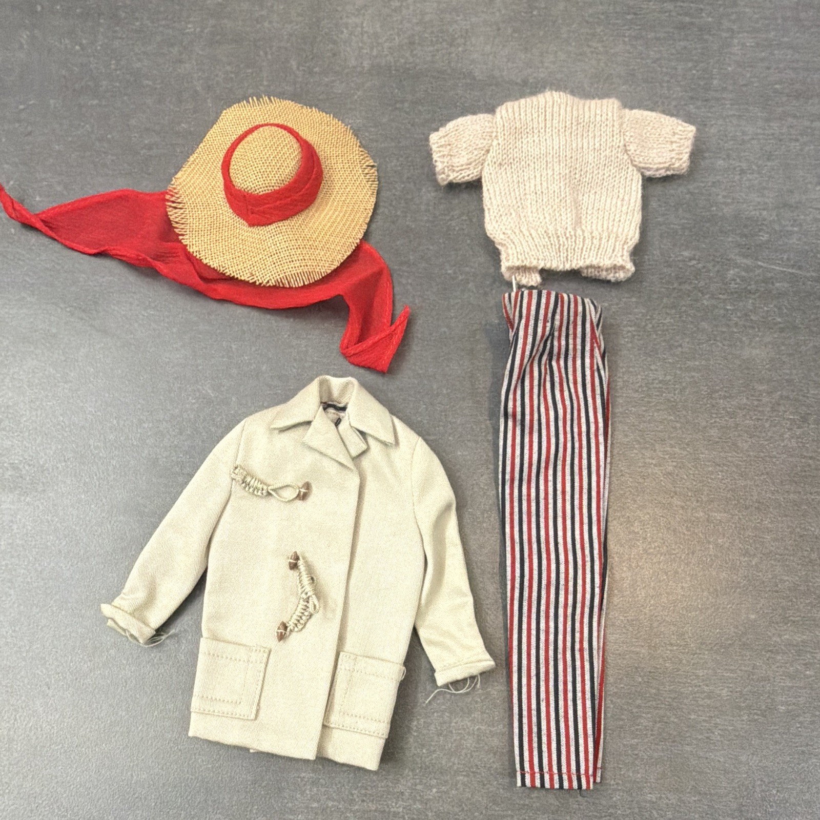 Vintage Barbie 1961 Open Road 1985 Fashion Set – 4-Piece Outfit Vintage Barbie 1961 Open Road 1985 Fashion Set – 4-Piece Outfit